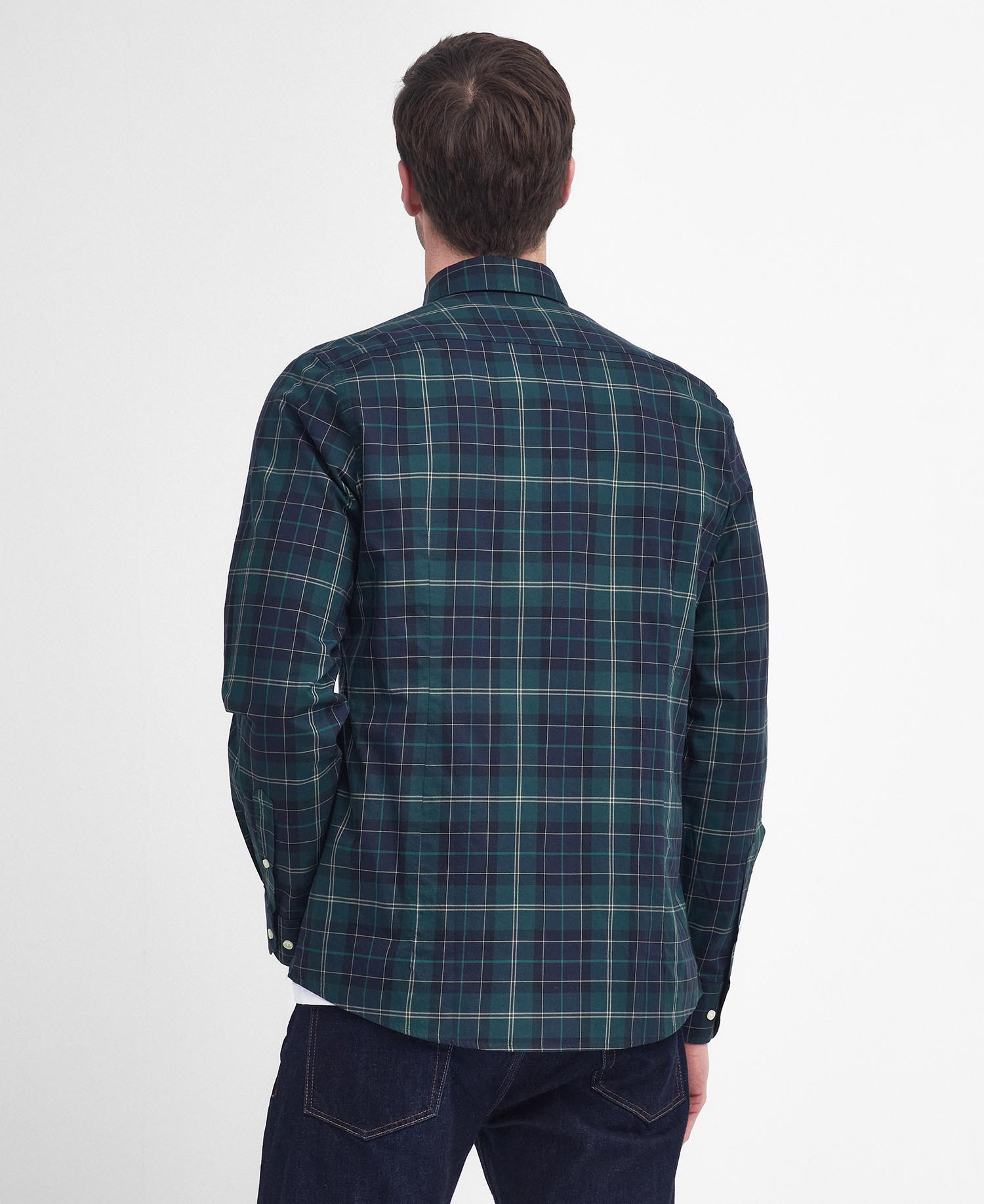Wetheram Tailored Shirt Green Loch