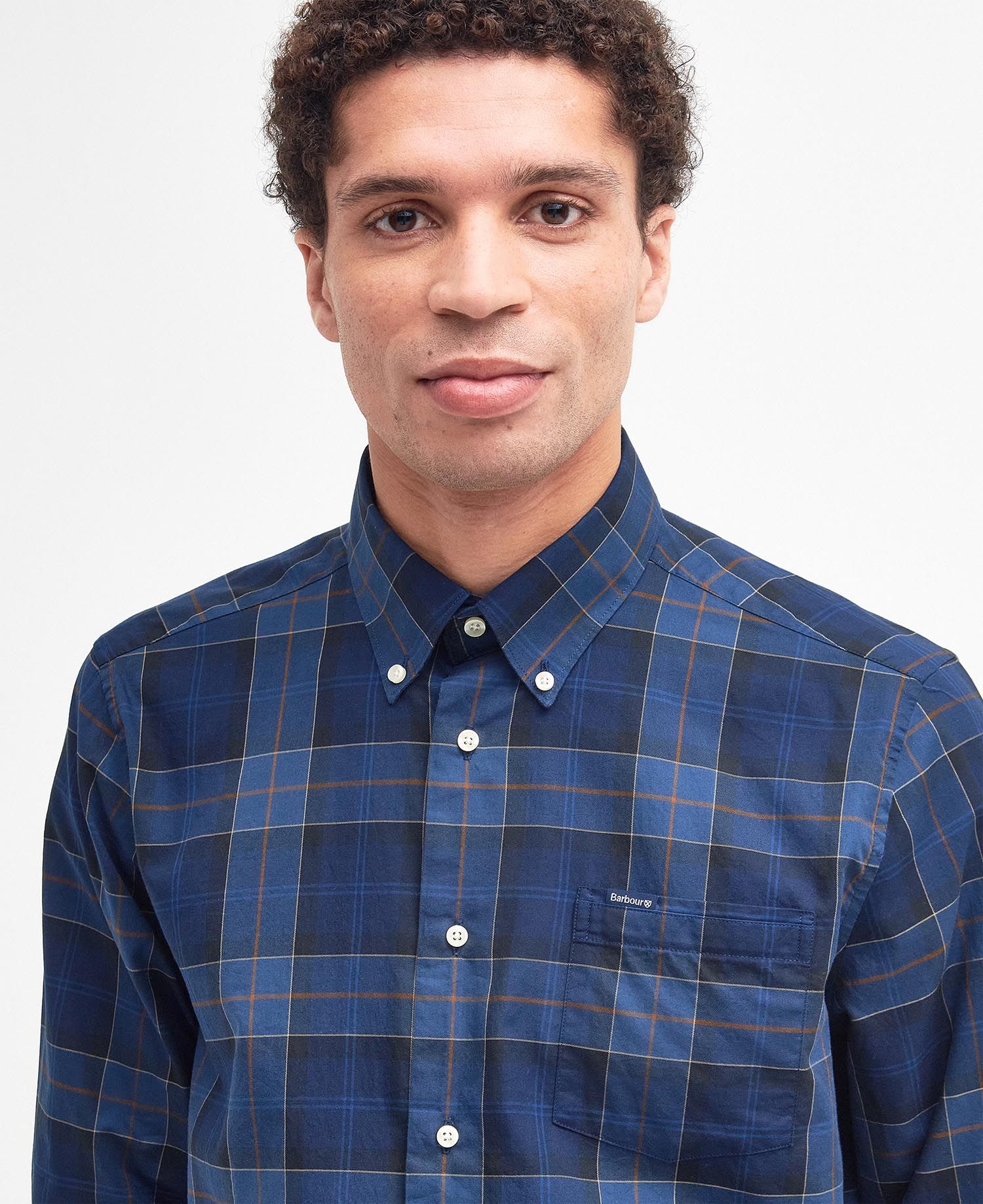 Wetheram Tailored Shirt Midnight Tartan