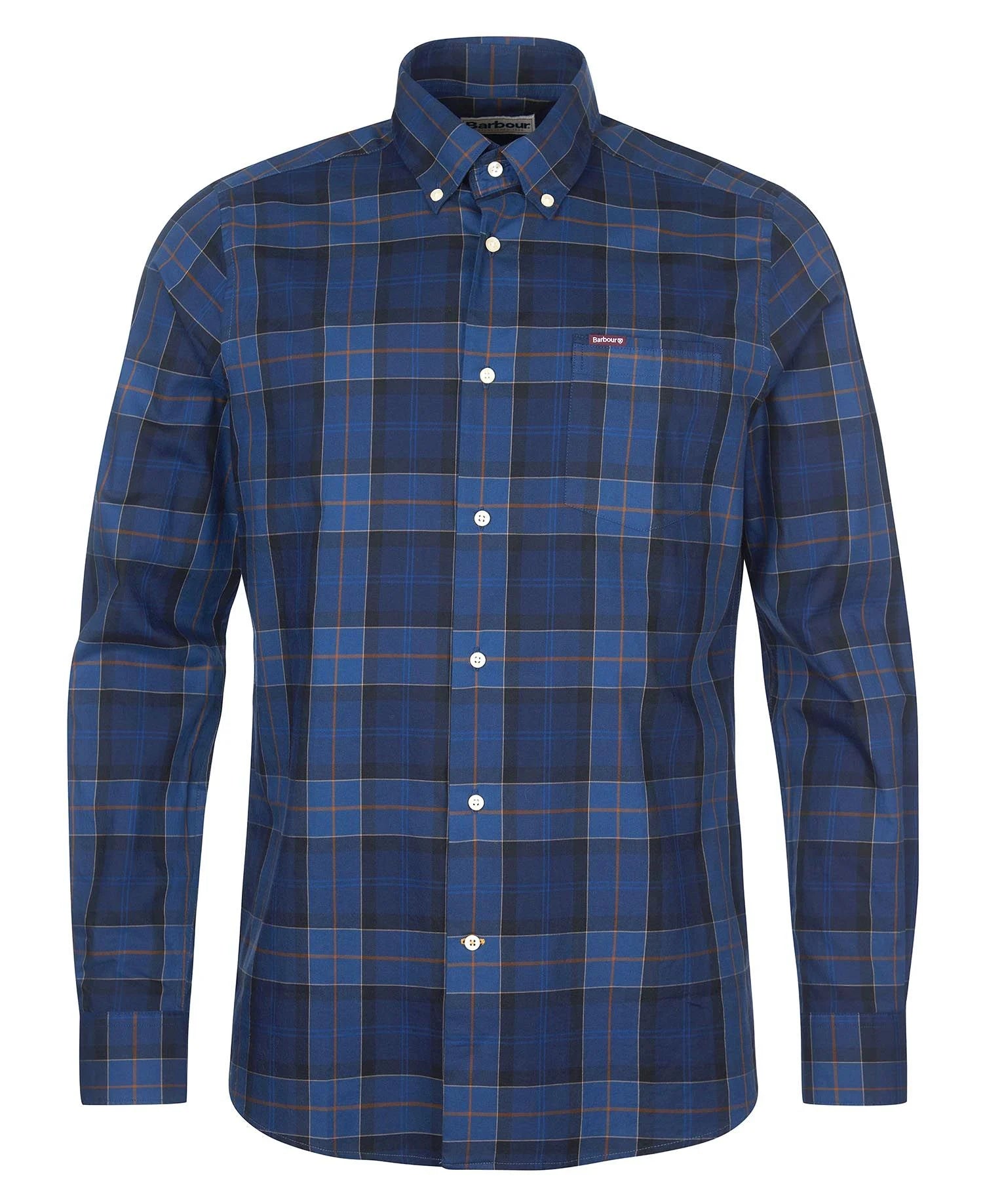 Wetheram Tailored Shirt Midnight Tartan