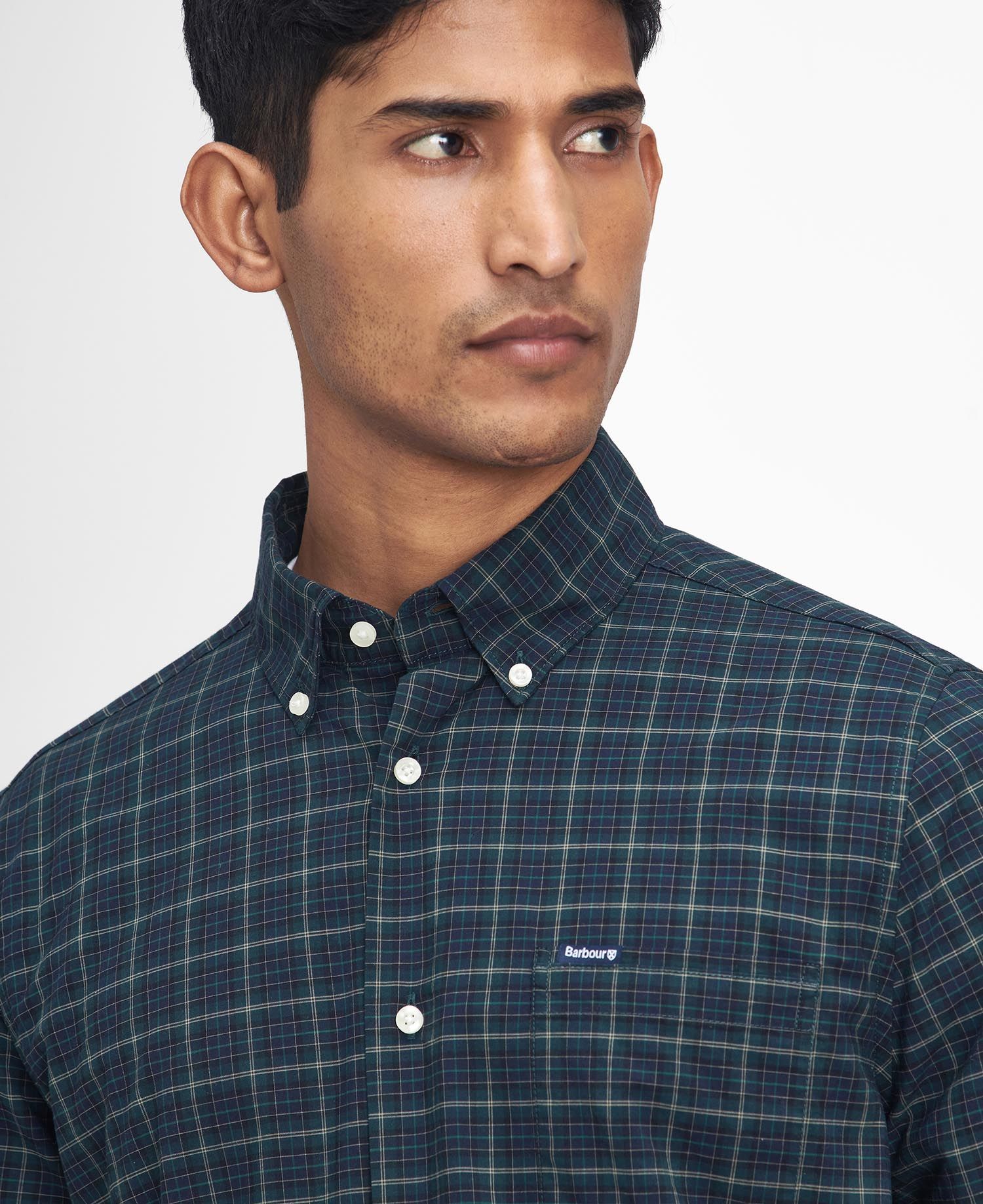 Lomond Tailored Shirt Green Loch
