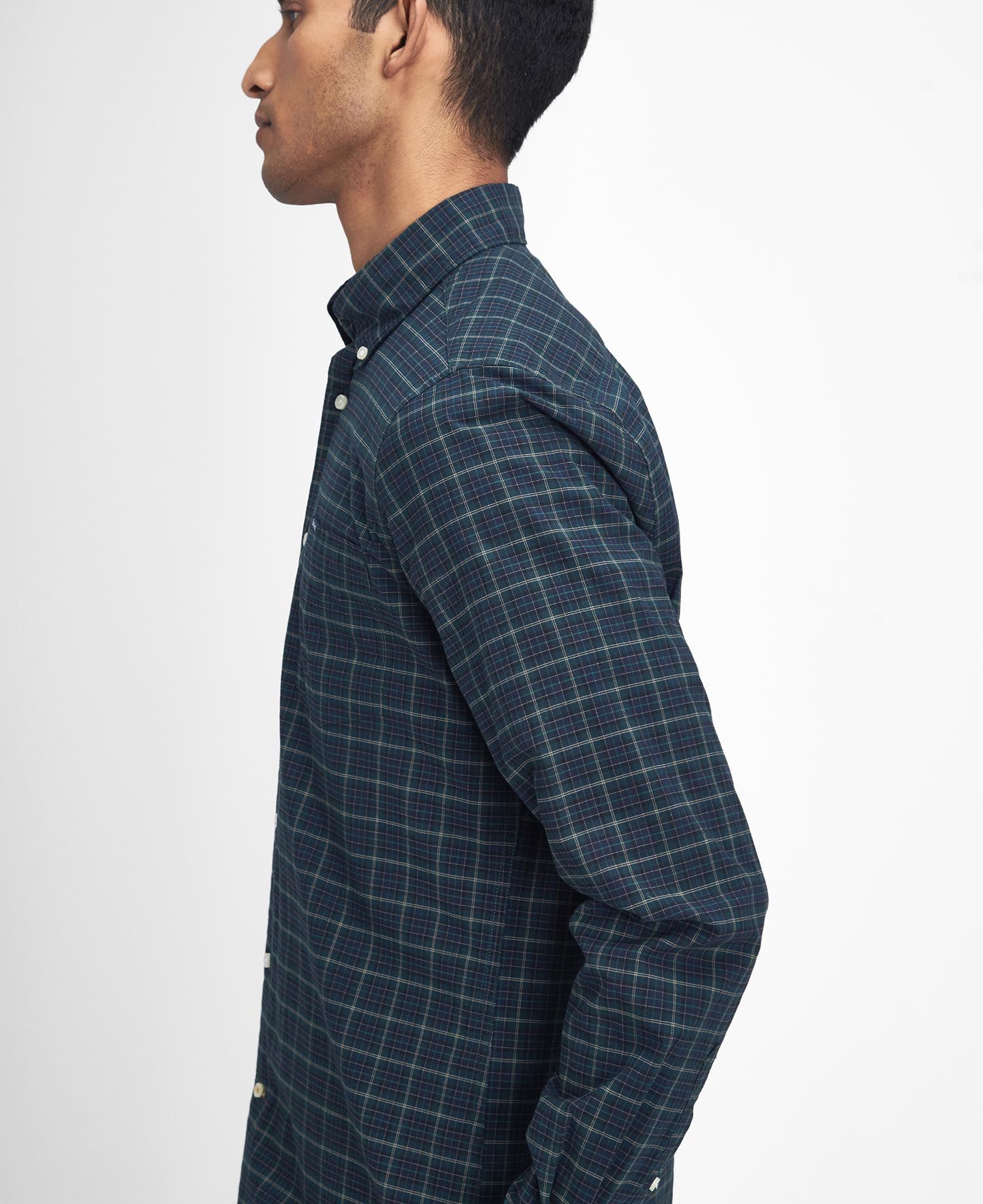 Lomond Tailored Shirt Green Loch
