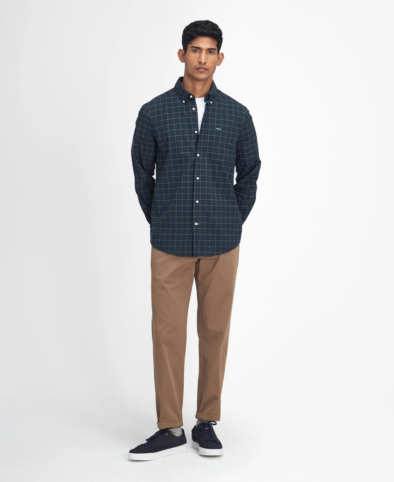 Lomond Tailored Shirt Green Loch