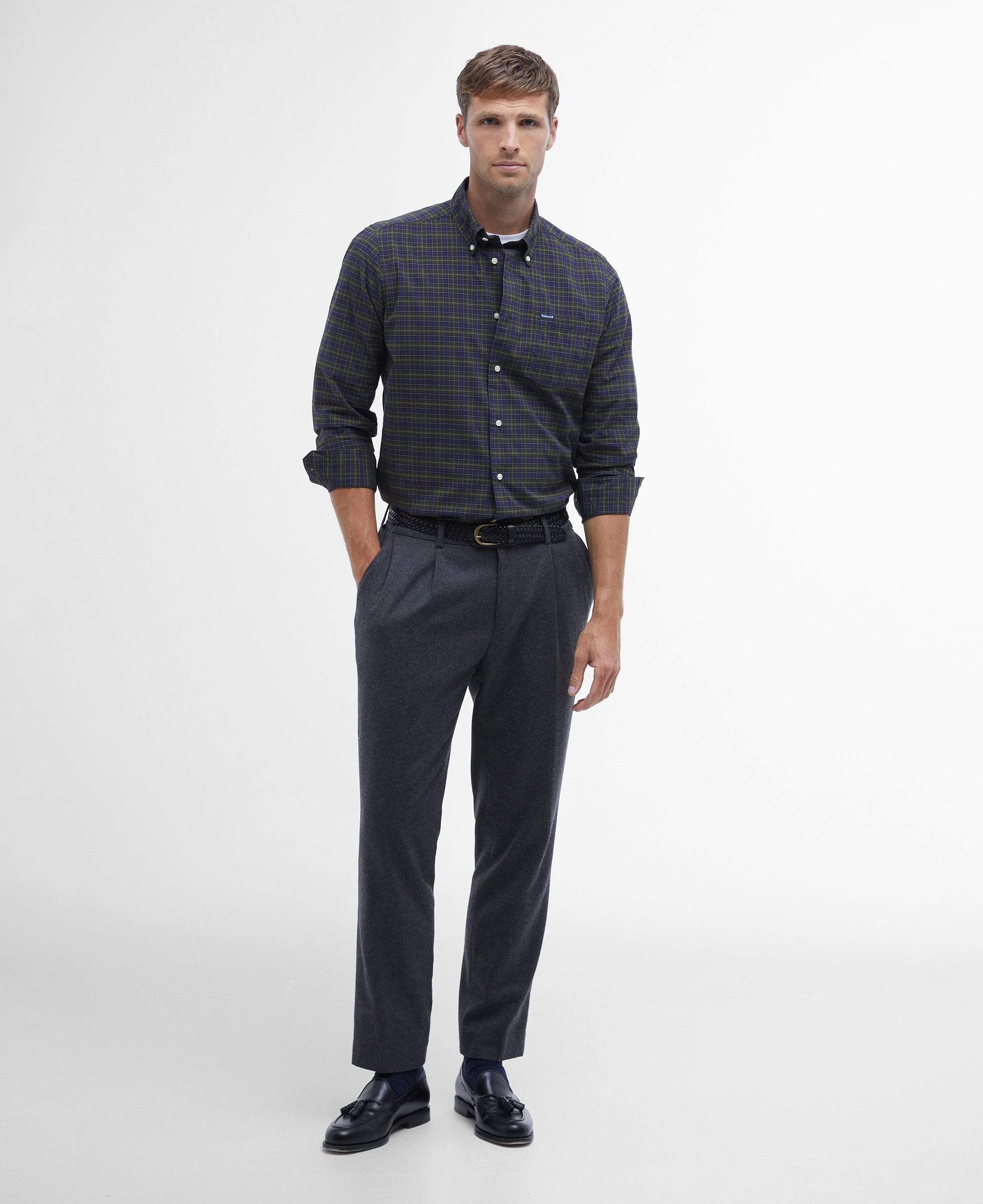 Lomond Tailored Shirt Classic Tartan