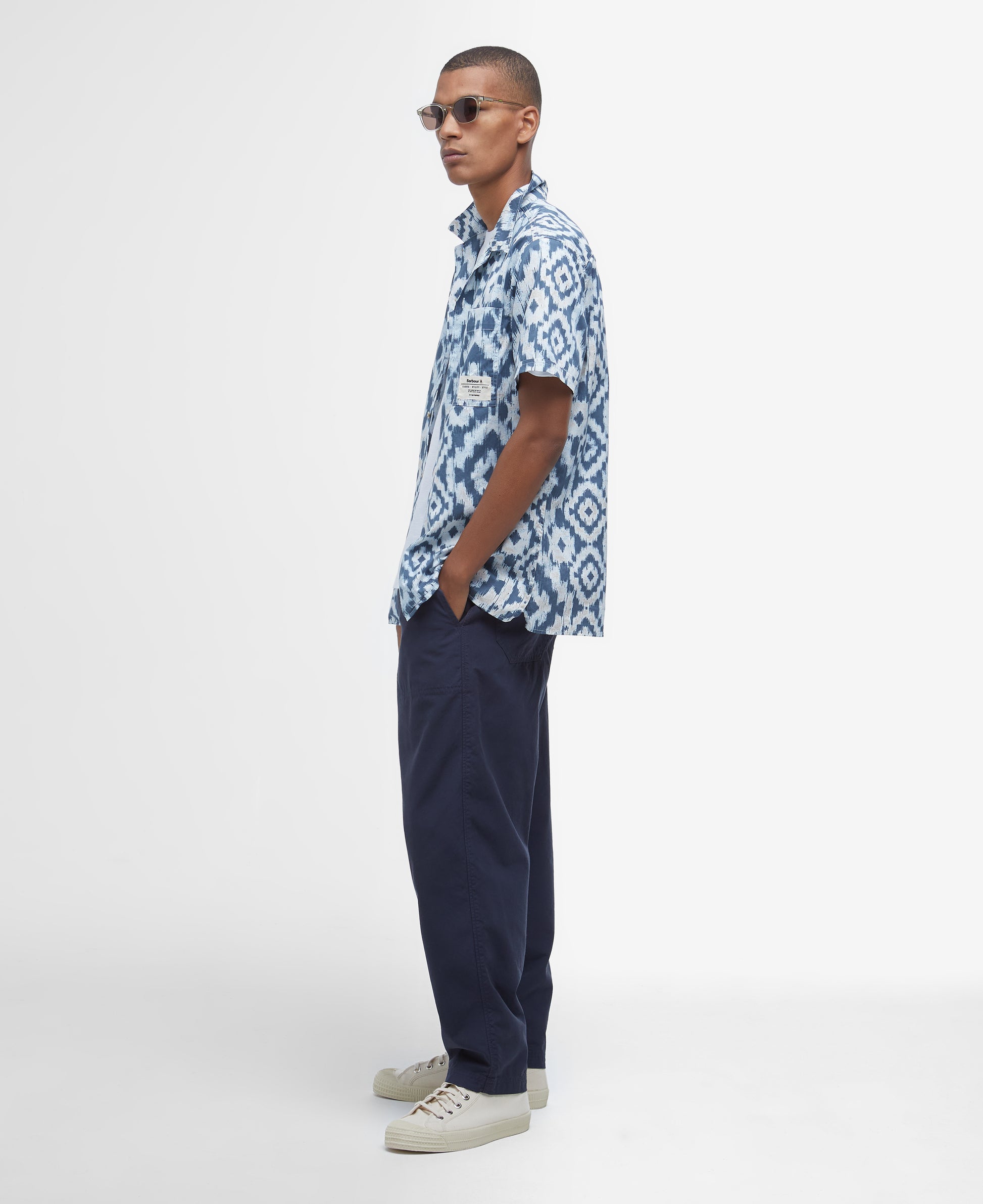 Homelane Relaxed Fit Shirt Navy