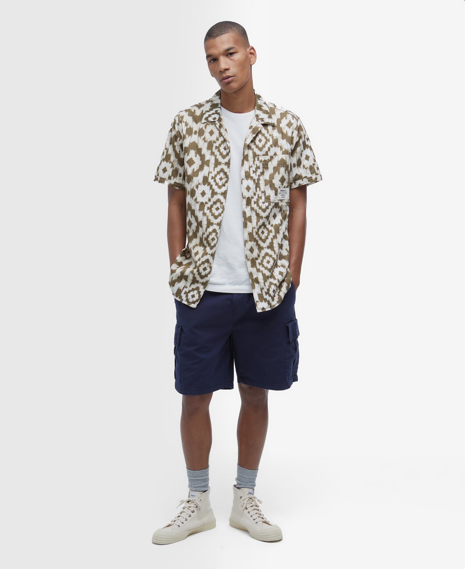 Homelane Relaxed Fit Shirt Olive