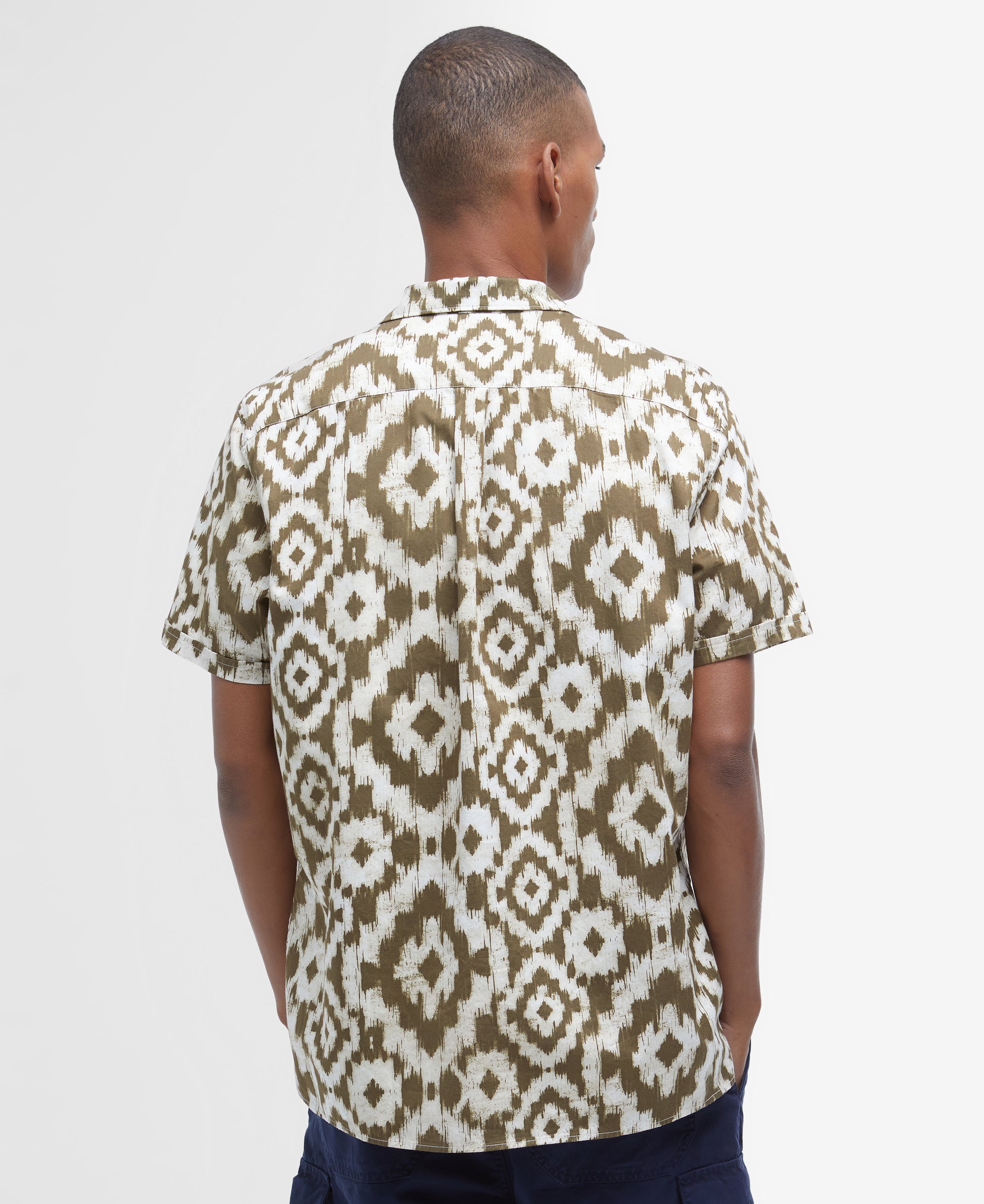Homelane Relaxed Fit Shirt Olive