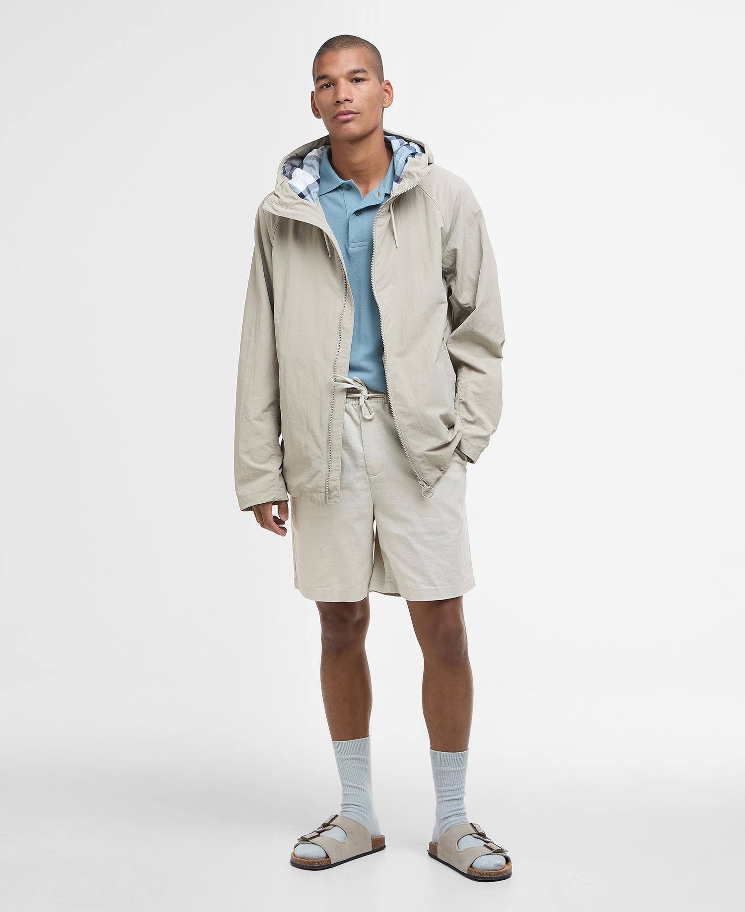 Wylam Showerproof Jacket Stone