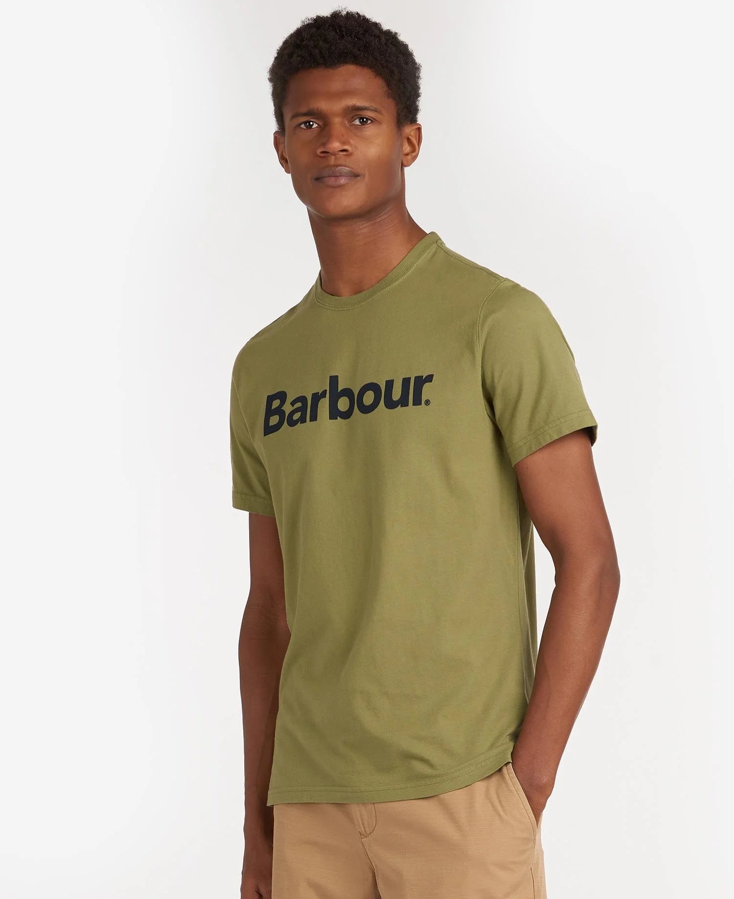 Men's Logo Tee Burnt Olive