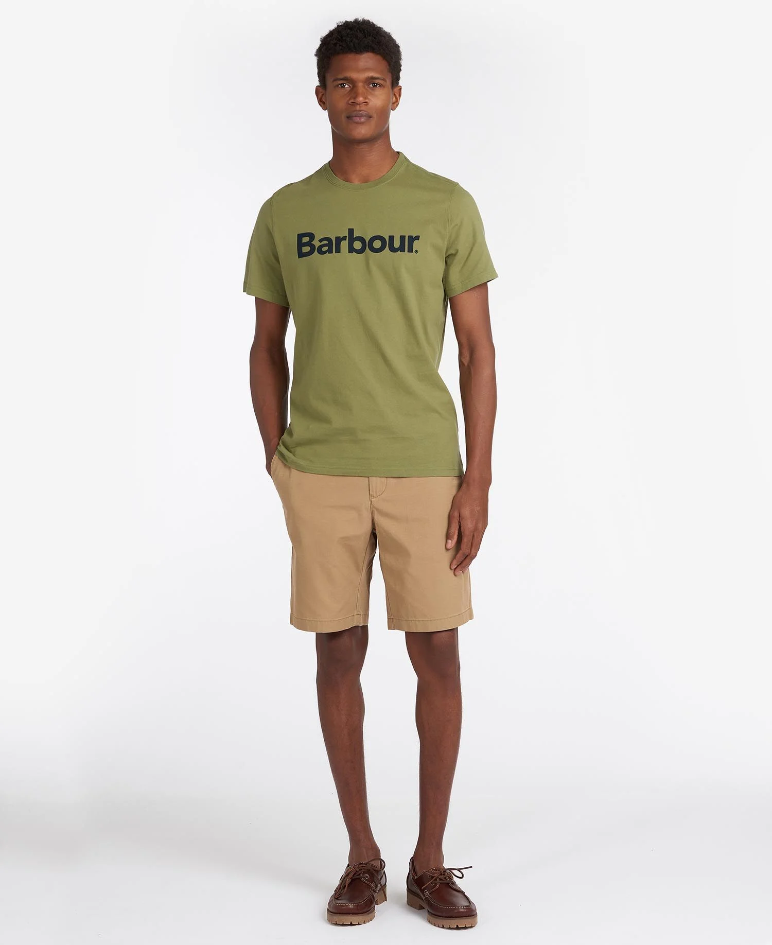 Men's Logo Tee Burnt Olive