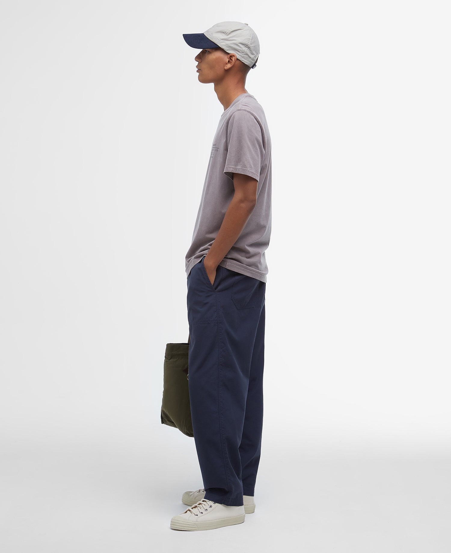 Hickling Tailored Fit T-Shirt Purple