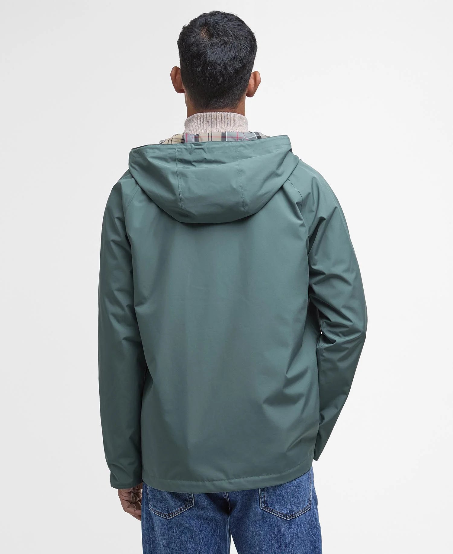 Hooded Domus Waterproof Jacket Teal