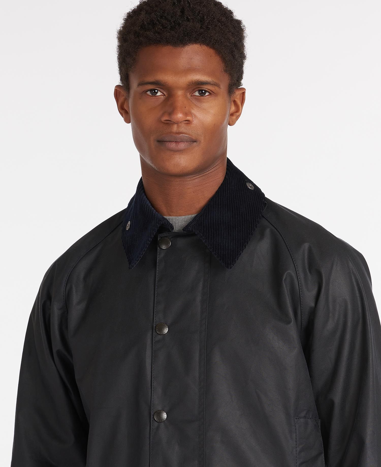 Beaufort Wax Jacket Navy