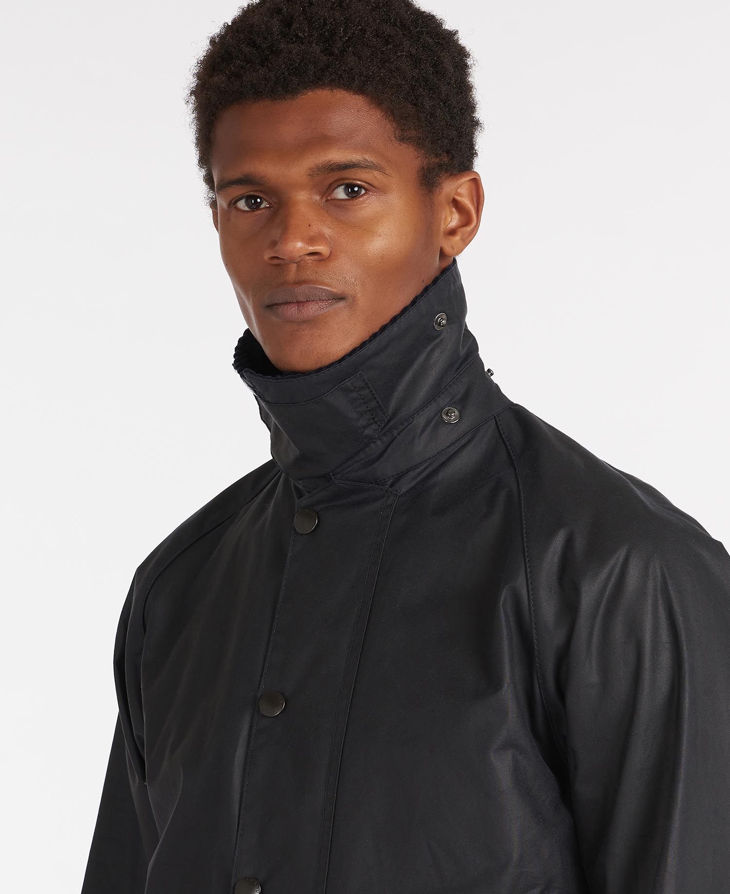 Beaufort Wax Jacket Navy