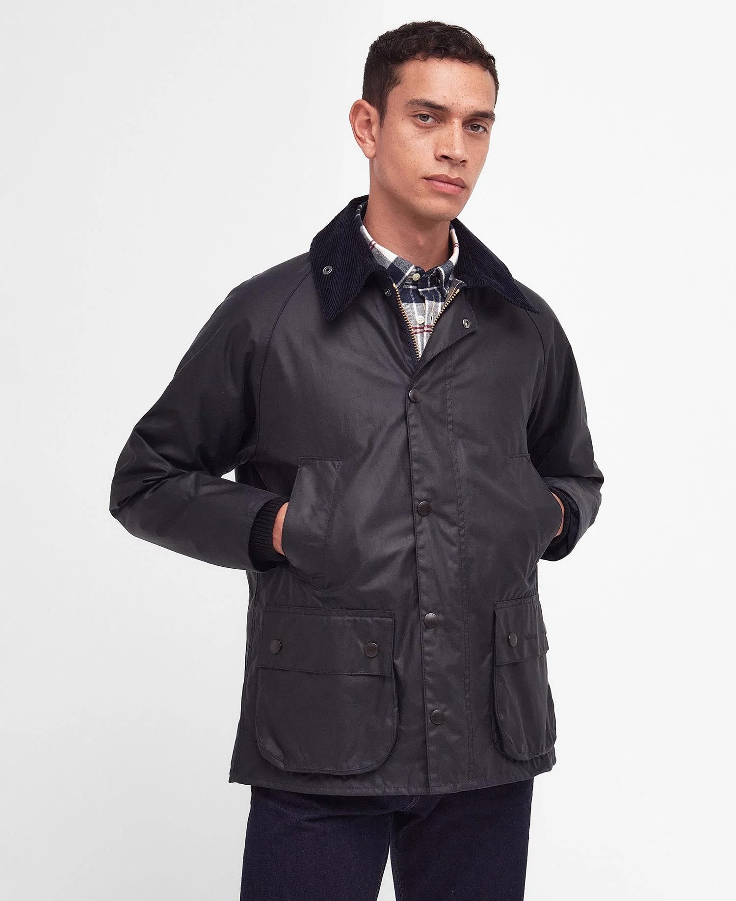 Bedale Wax Jacket Navy