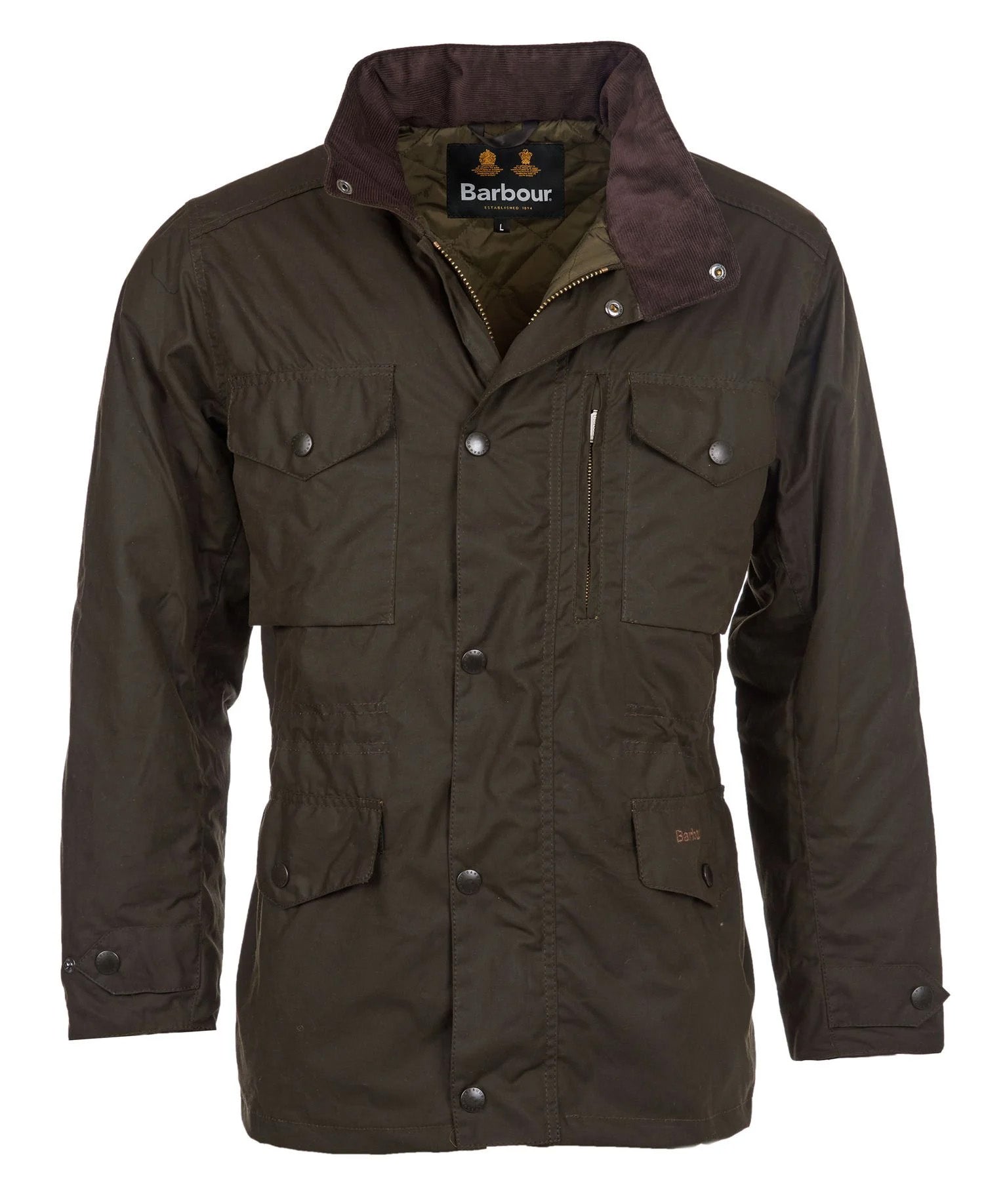 Sapper Wax Jacket Olive