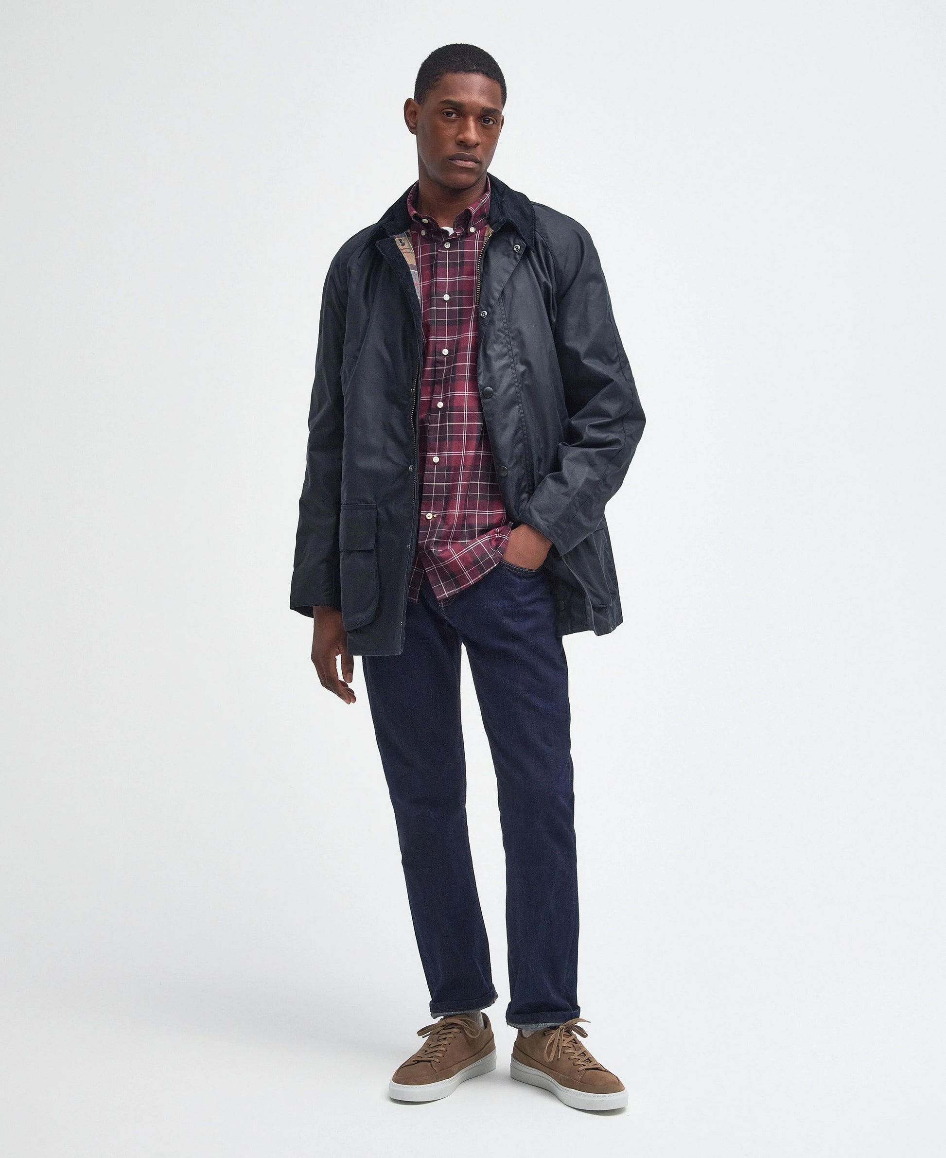 Bristol Wax Jacket Navy