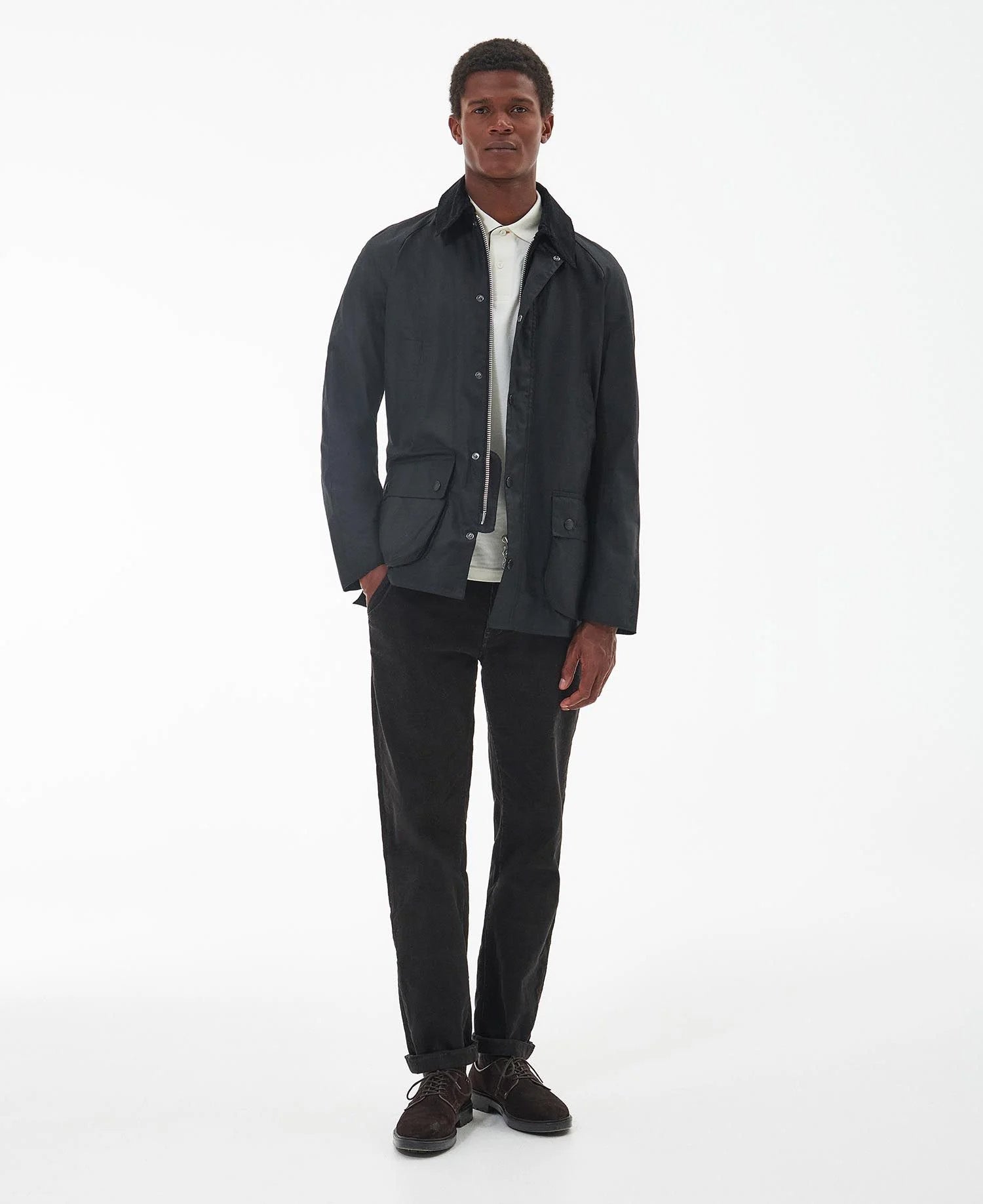 Ashby Wax Jacket Black / Classic