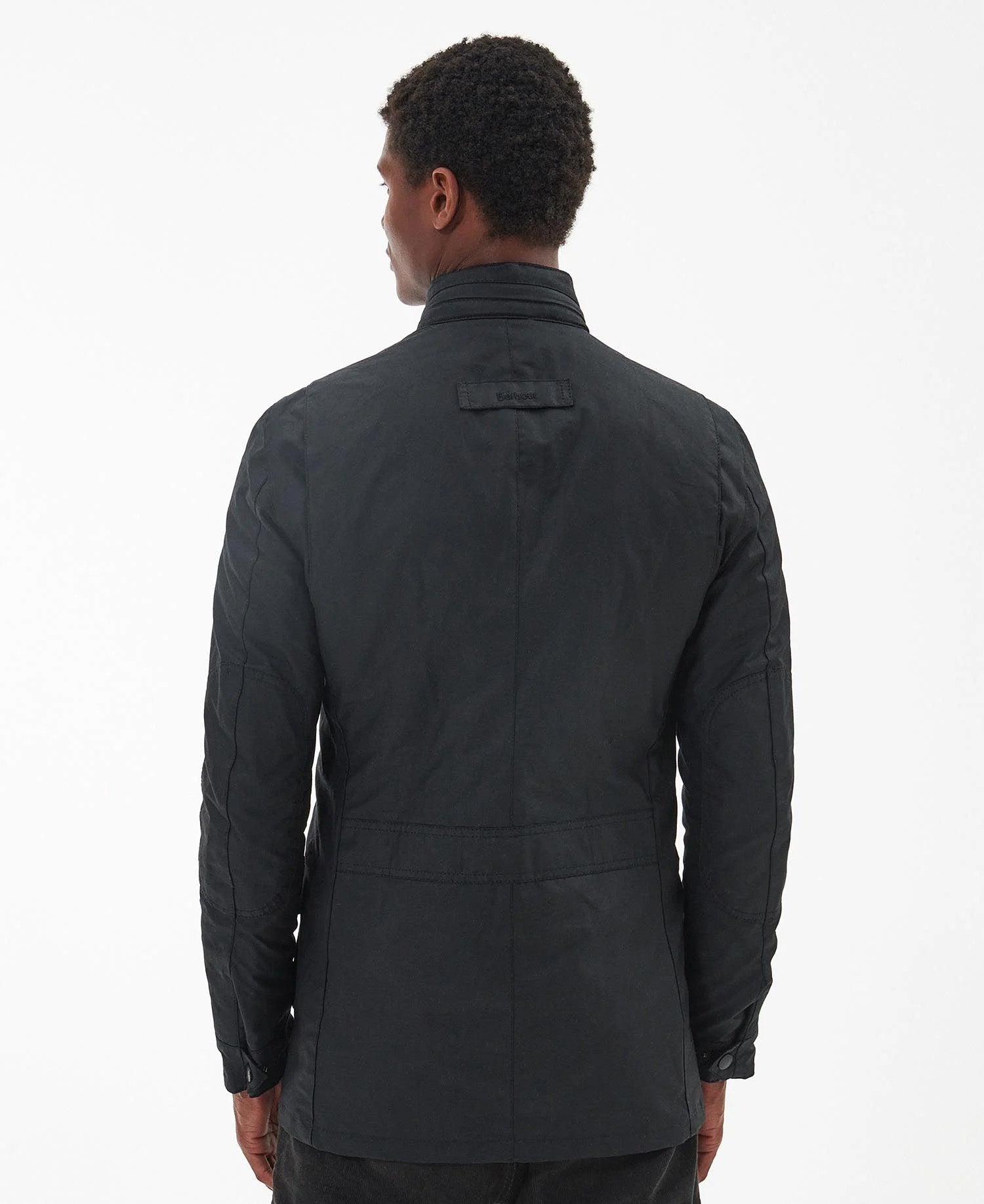 Corbridge Wax Jacket Black / Classic Tartan