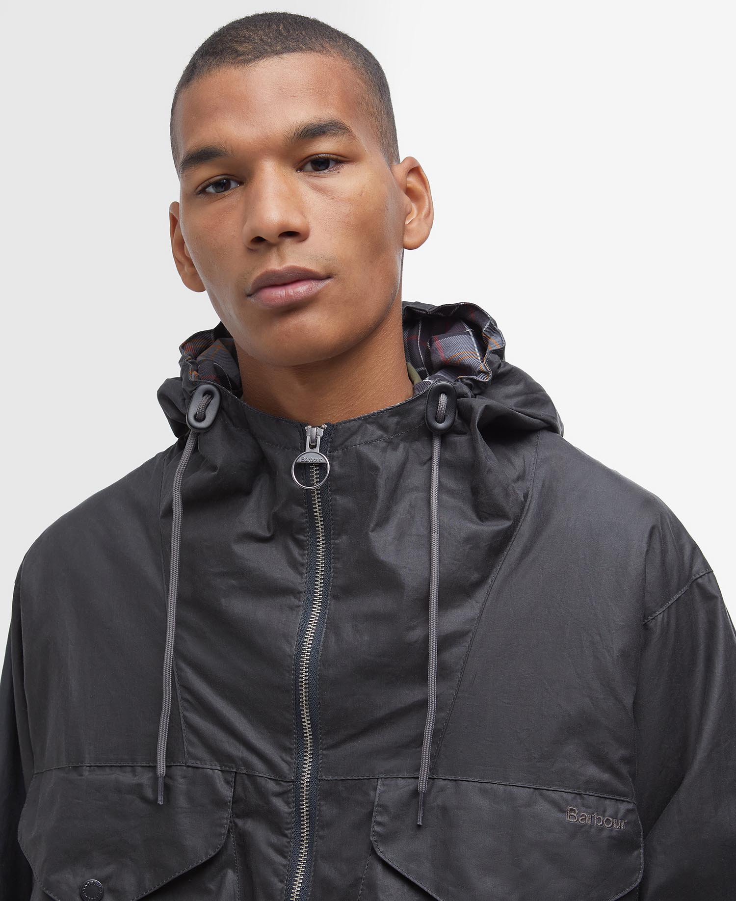 Utility Sapper Wax Jacket - Charcoal