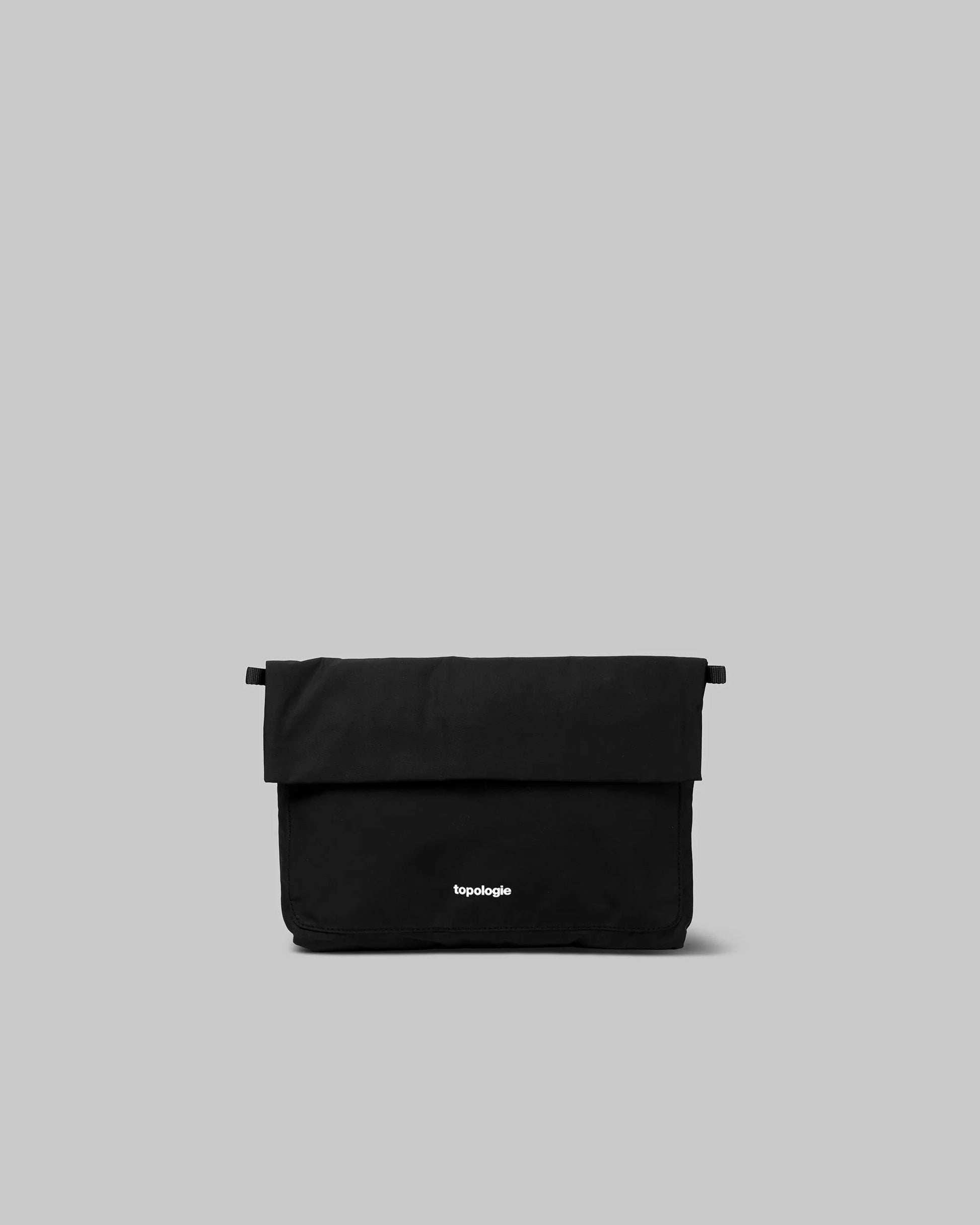 Wares Musette Medium Bag Black Tech Sateen