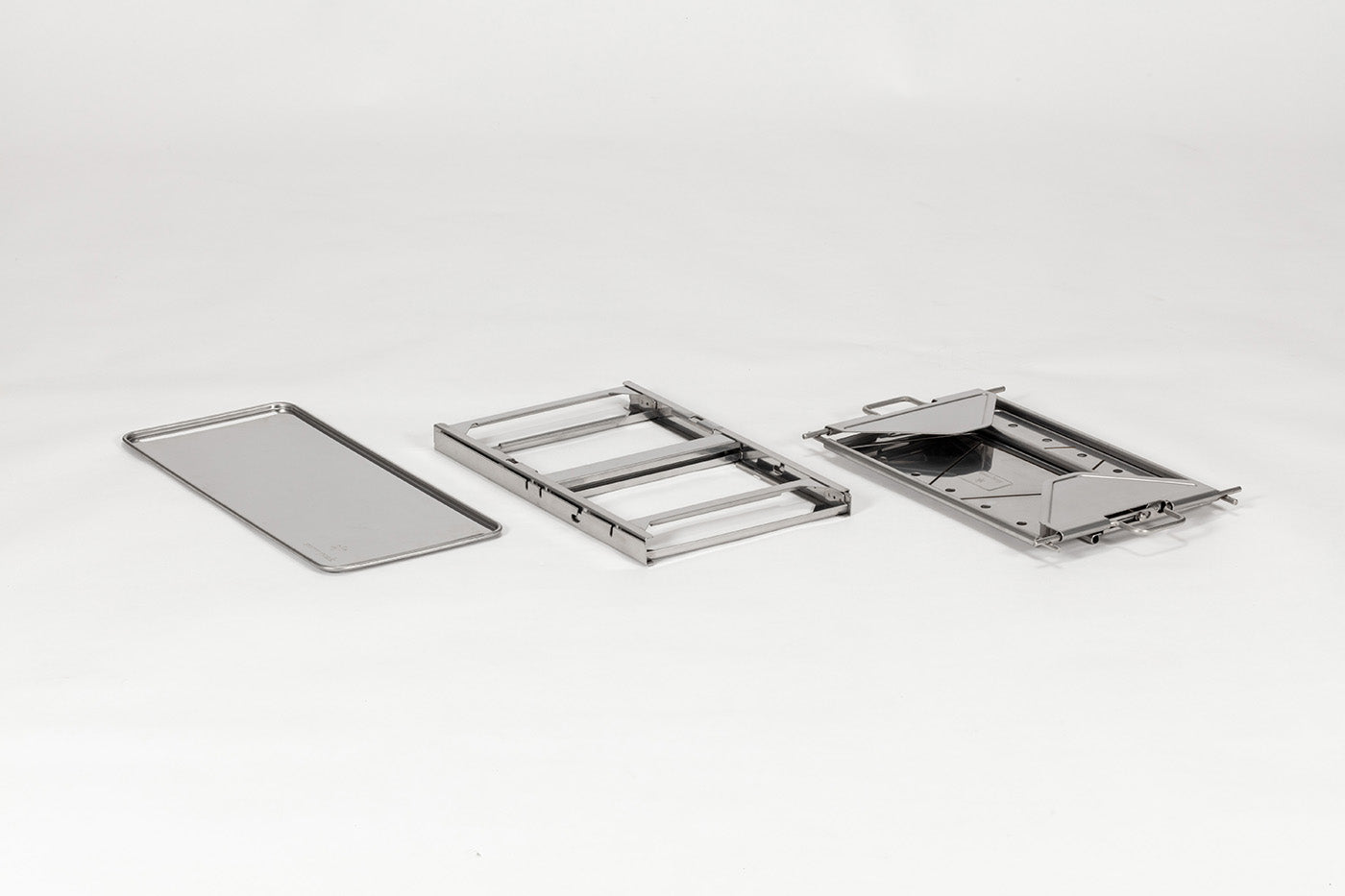 Pack and Carry Fireplace Silver