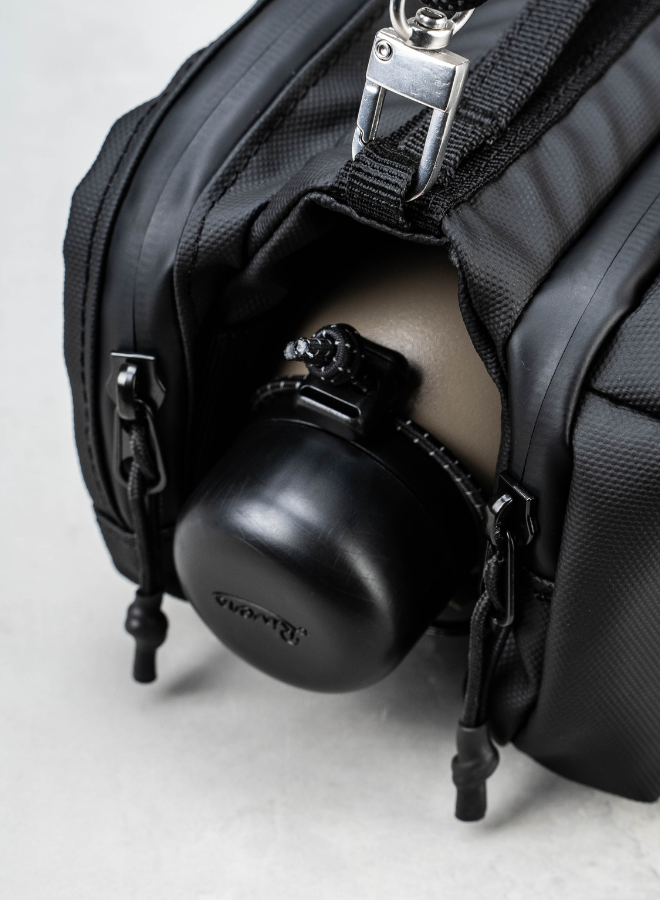 Wares Bottle Sacoche Bag Black Dry