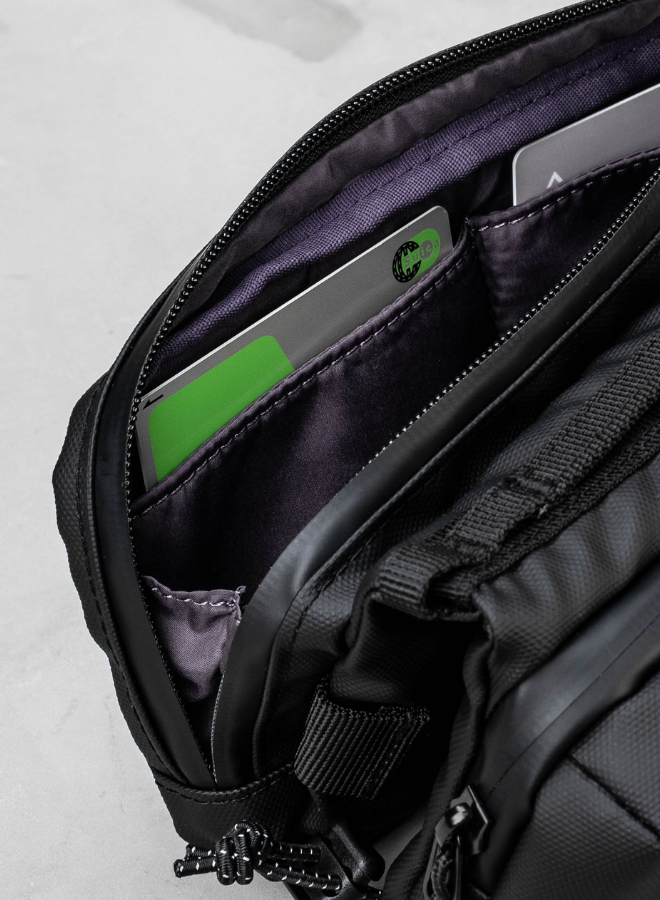 Wares Bottle Sacoche Bag Black Dry