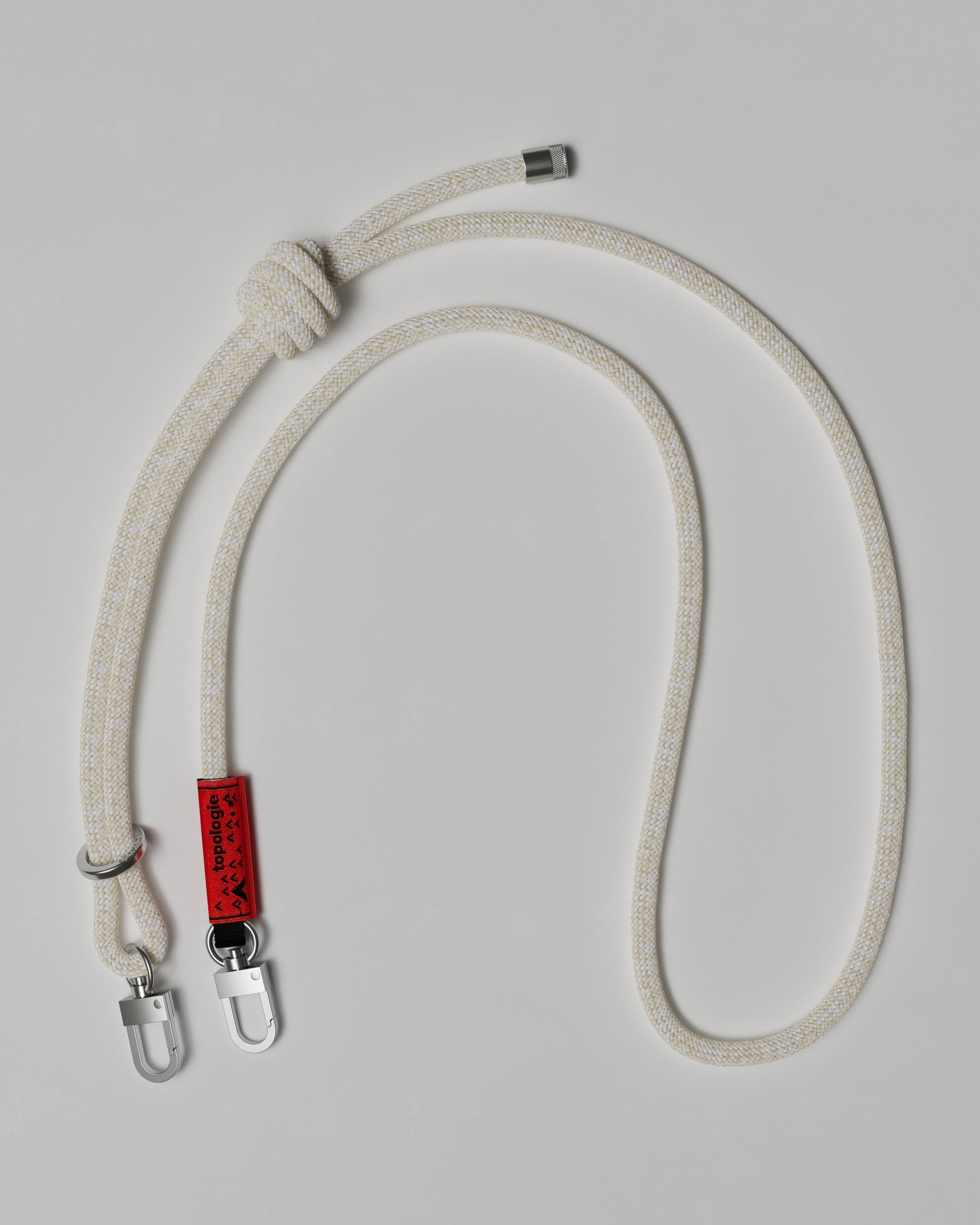 Wares 8.0mm Rope Strap Beige Melange