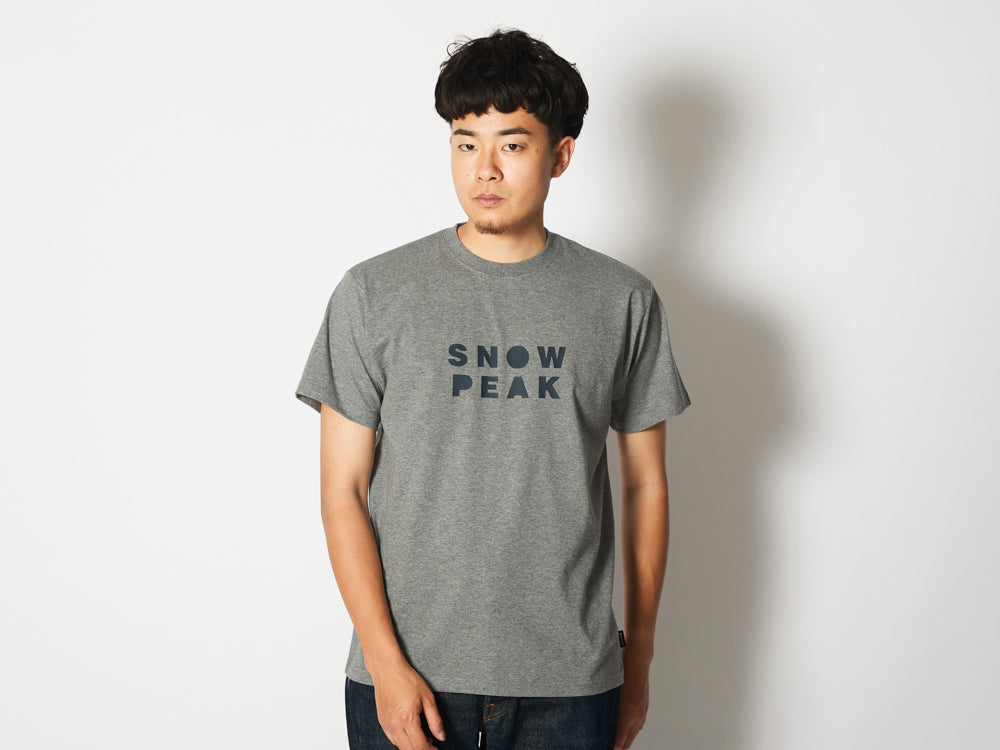 Snowpeaker T-Shirt Camper Grey Marl