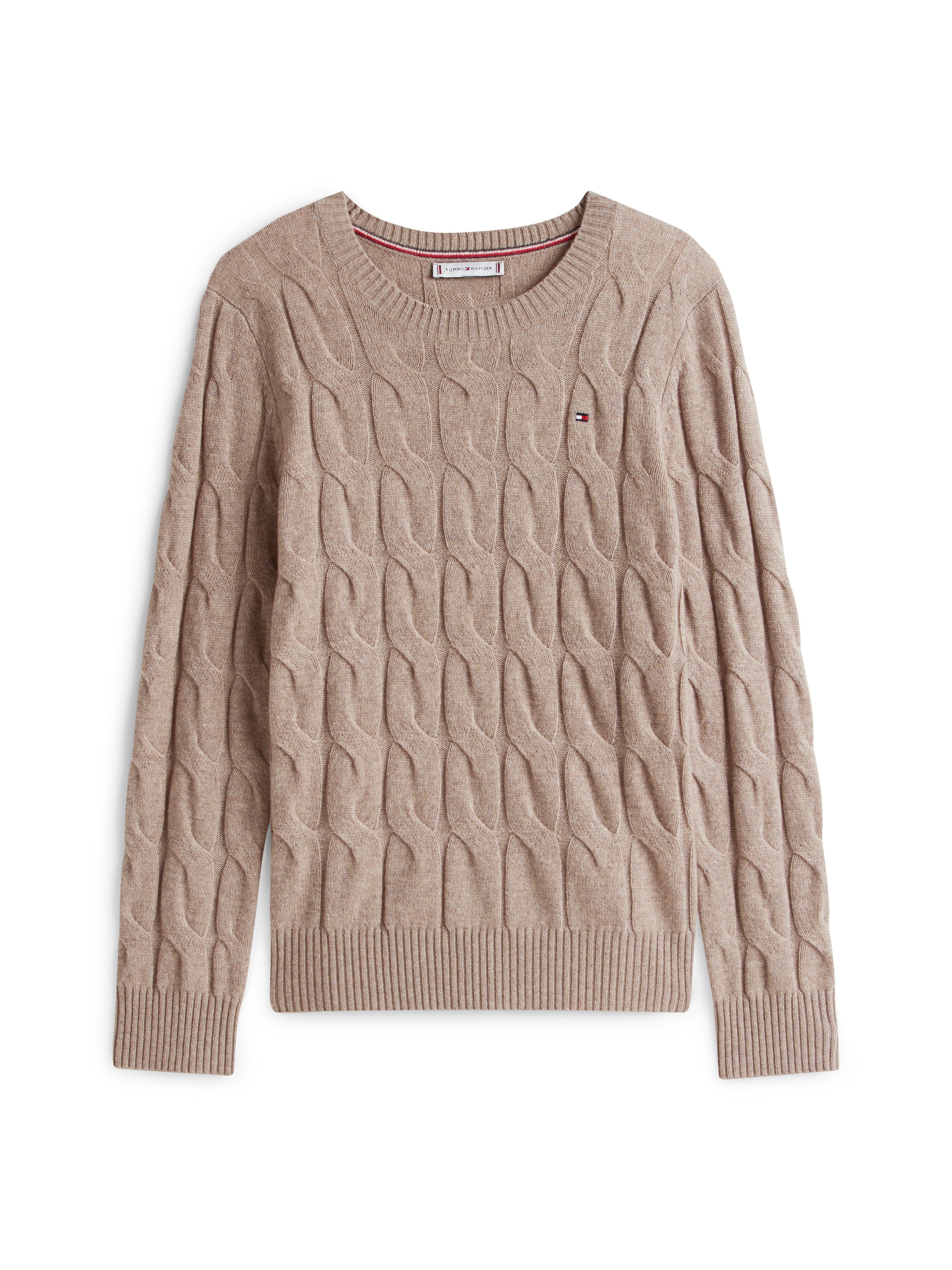 Soft Wool Crew Neck Sweatshirt Canvas Heather