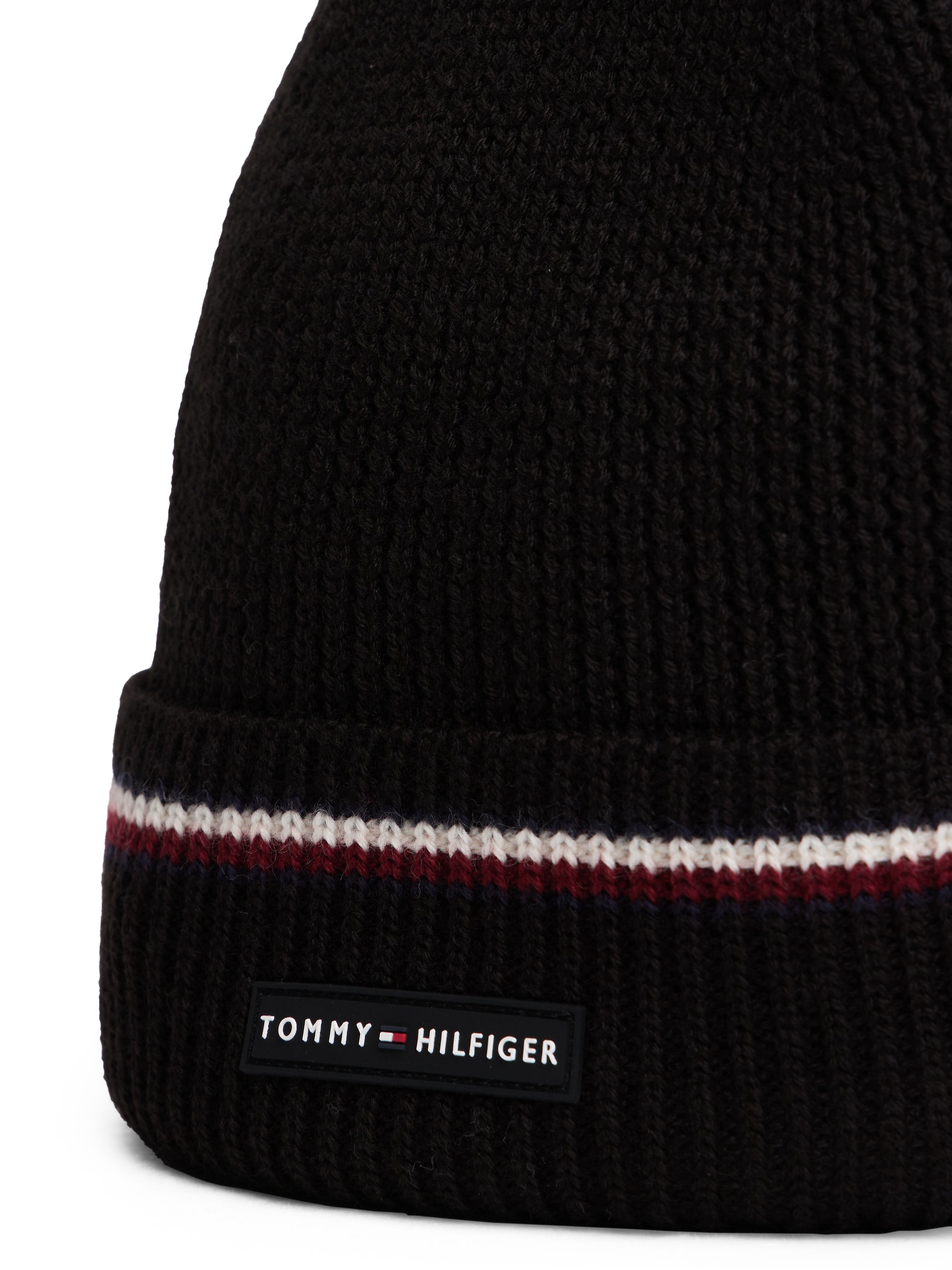 Signature Tape Wool Blend Beanie