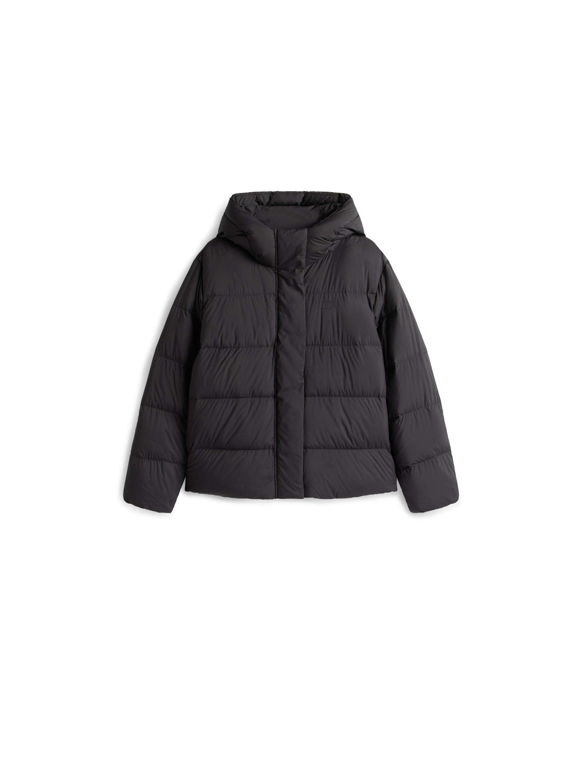 Short Down Jacket Black