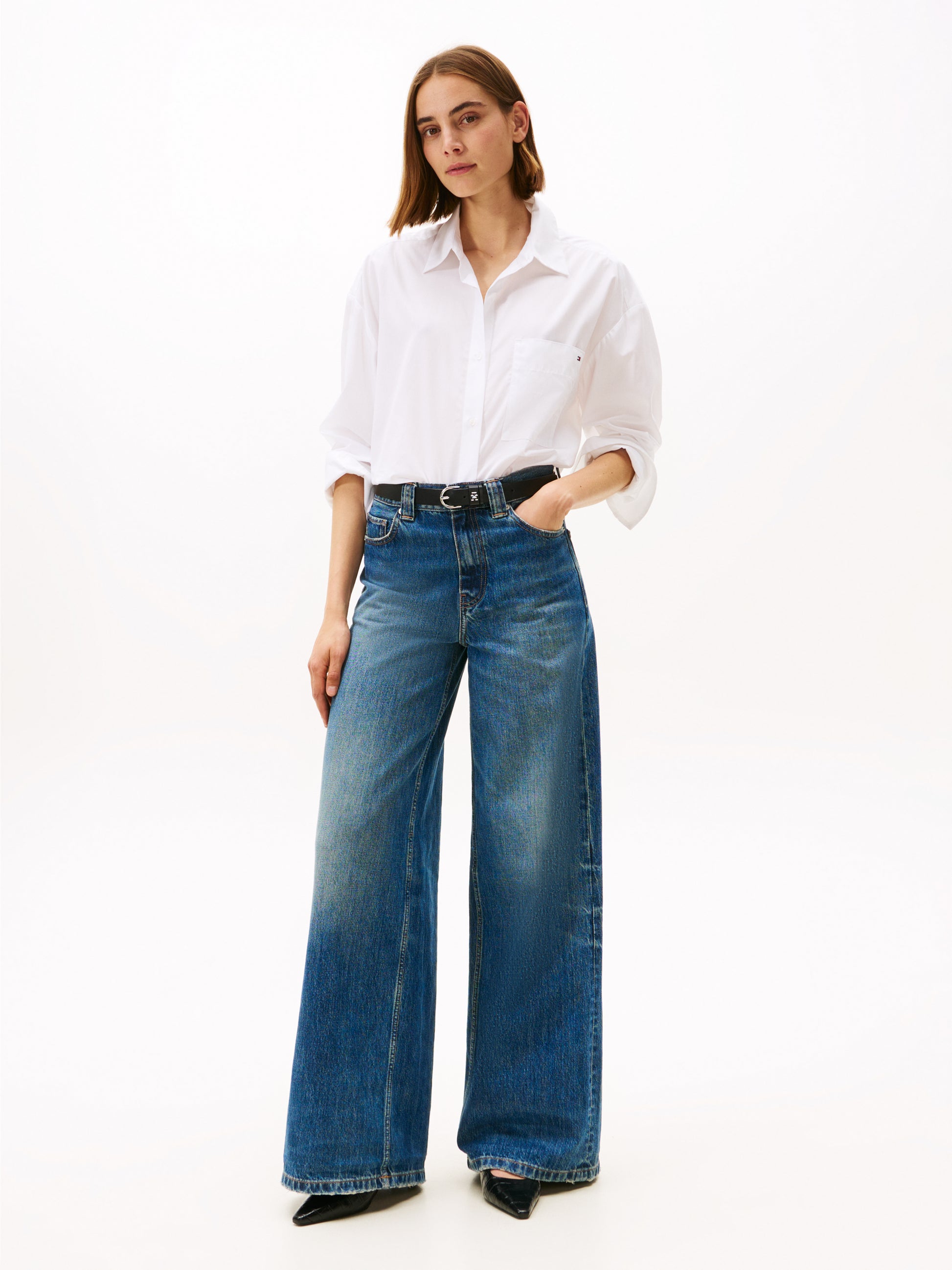 Poplin Modern Fit Shirt White