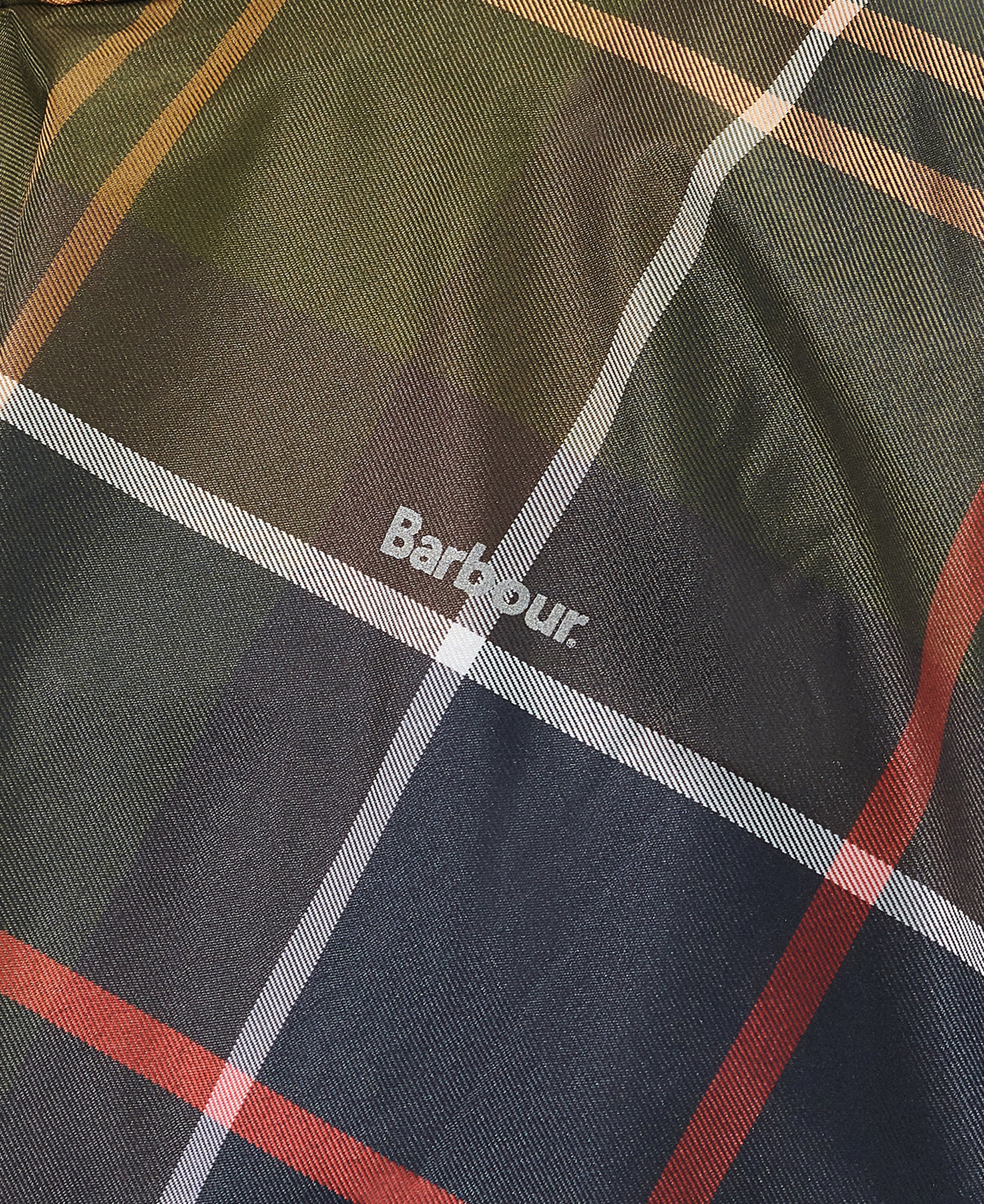 Tartan Showerproof Poncho