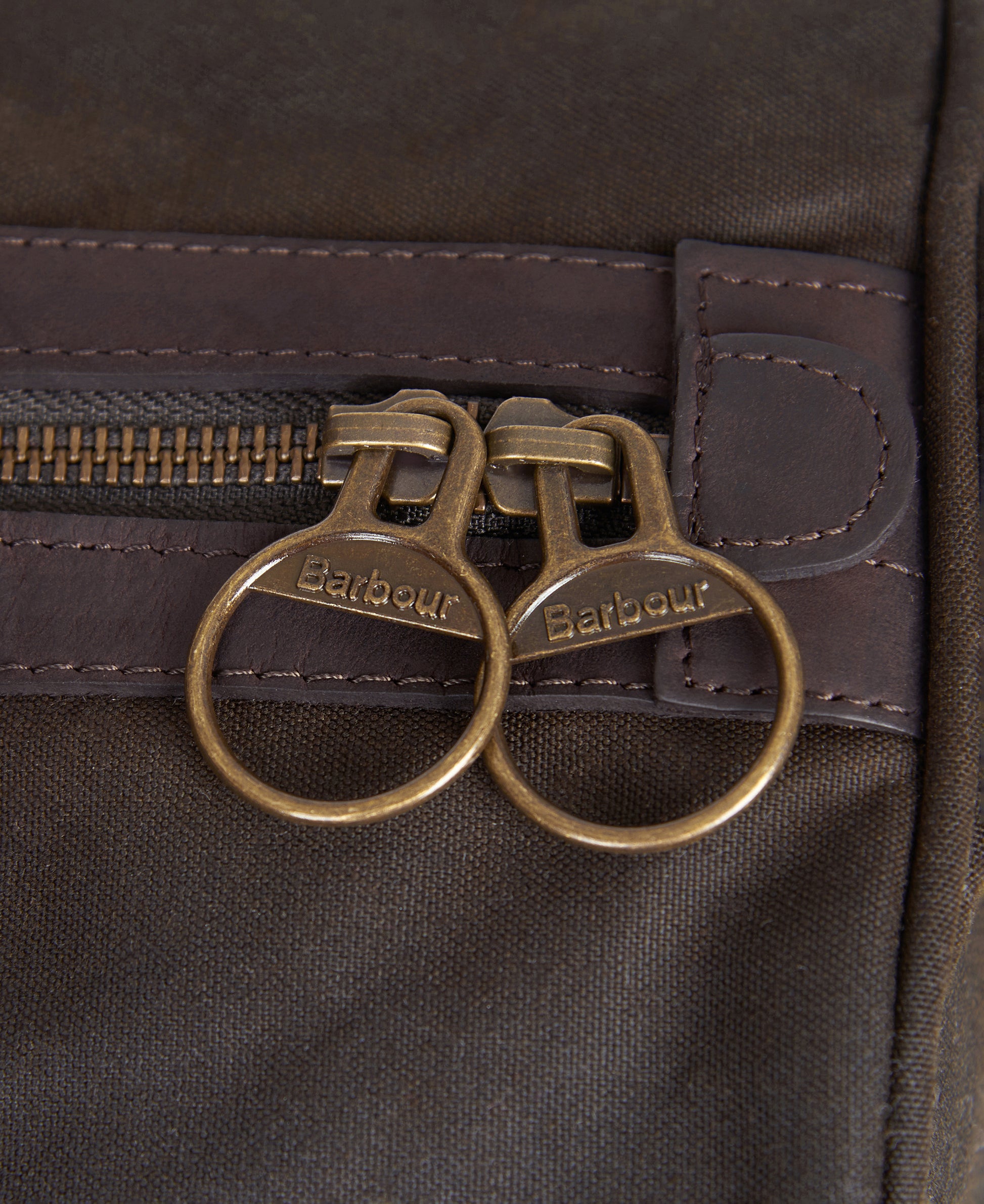Wax Holdall - Olive