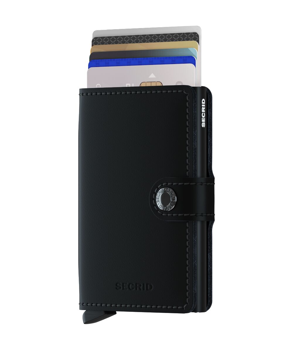 Mini Wallet Matte Black