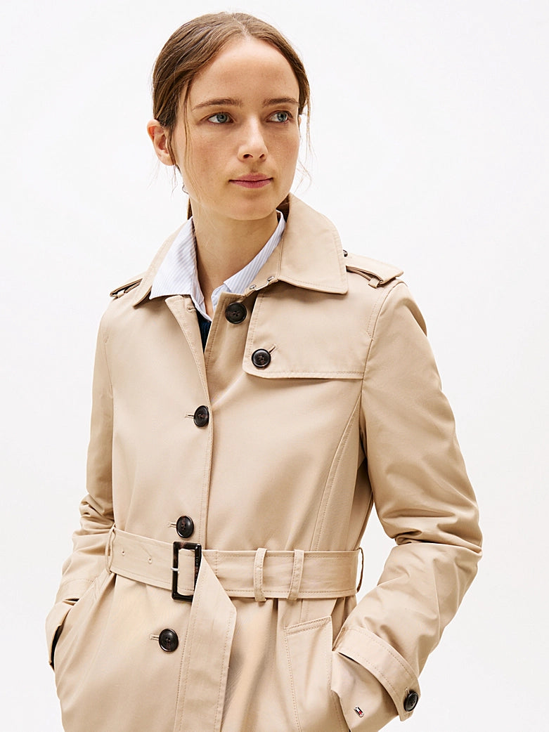 Heritage Single Breasted Trench Beige