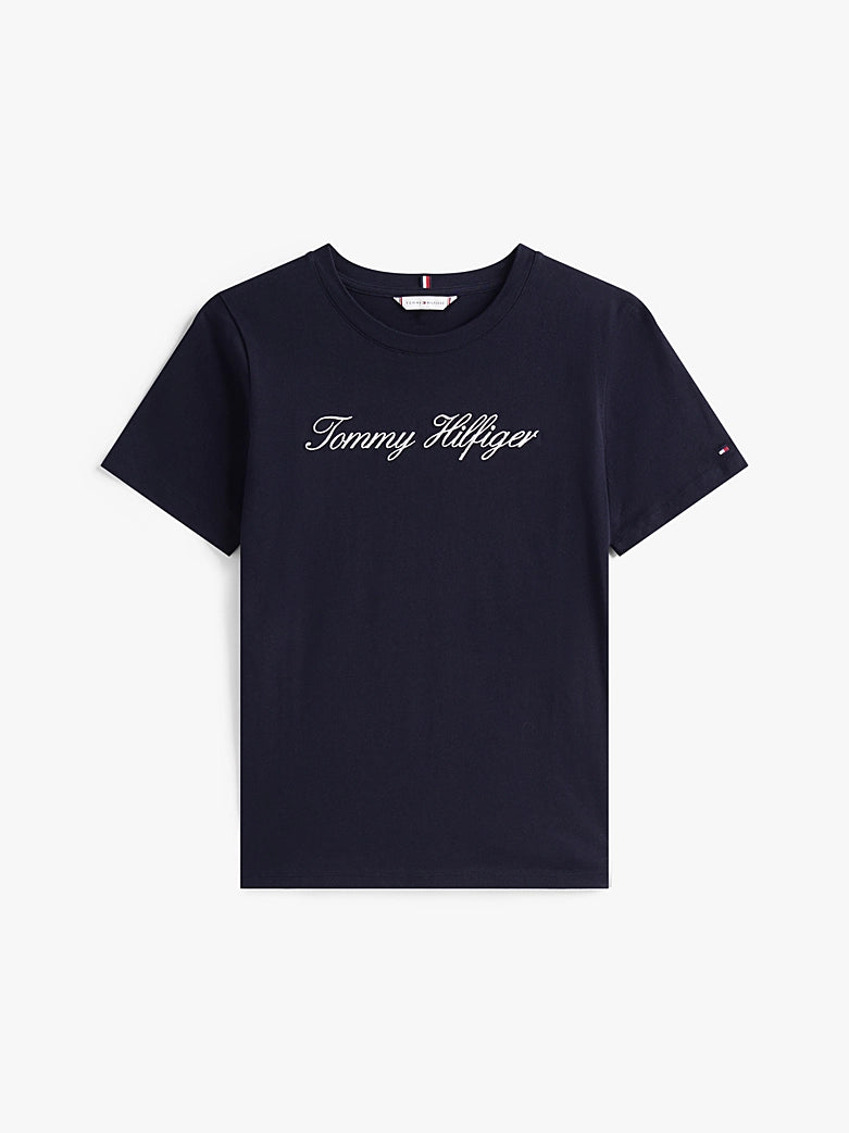 Heritage Script T-Shirt Desert Sky
