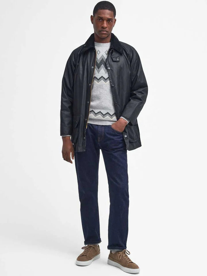Beaufort Wax Jacket Black