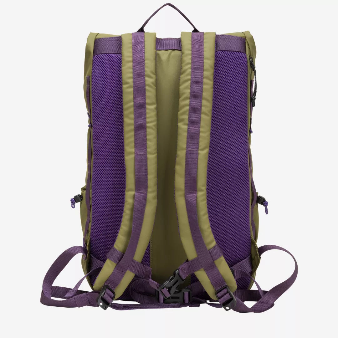 Dayle Roll Top Backpack Khaki