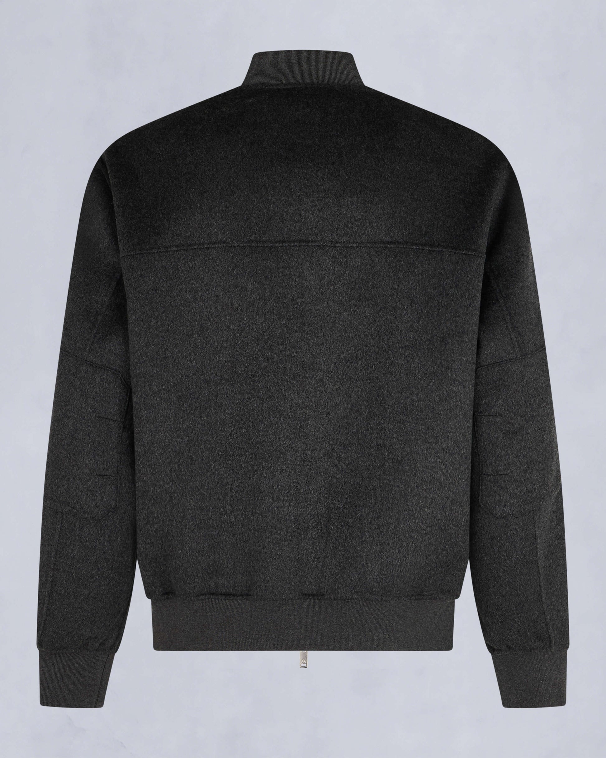 Alder Wool Bomber Jacket Charcoal