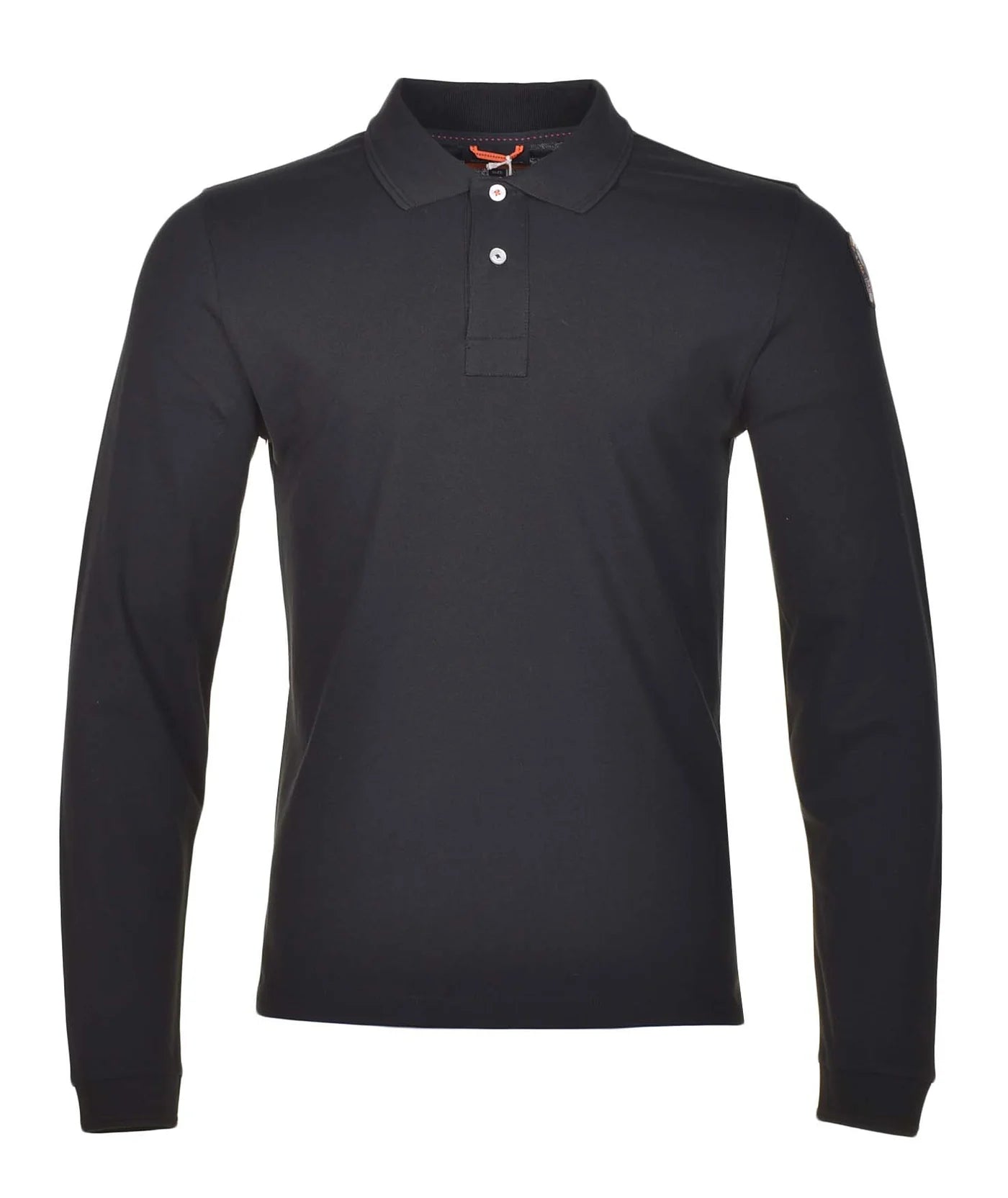 Oberon Long Sleeve Polo Shirt Black