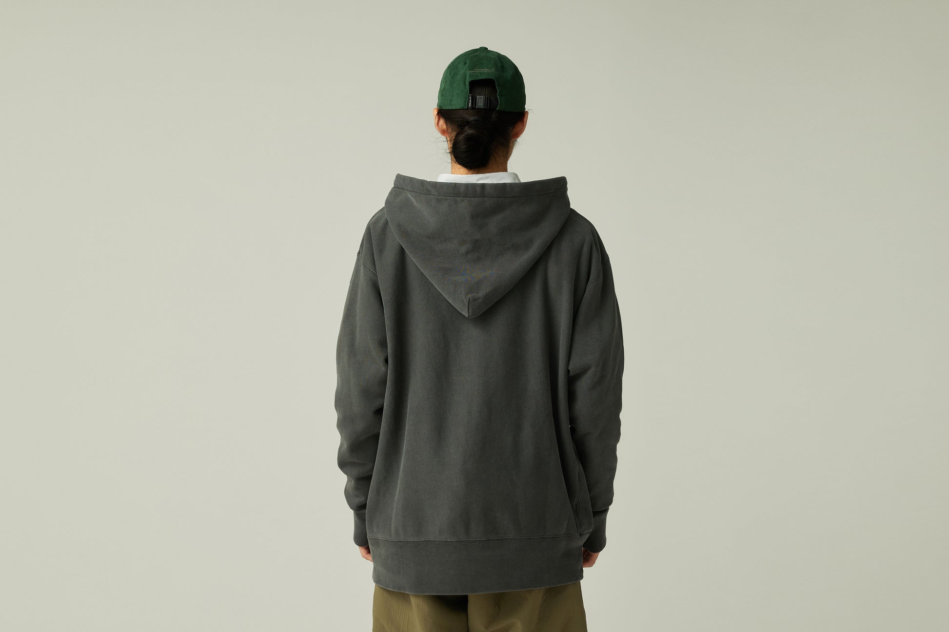 Garment Dyed Hoodie Charcoal