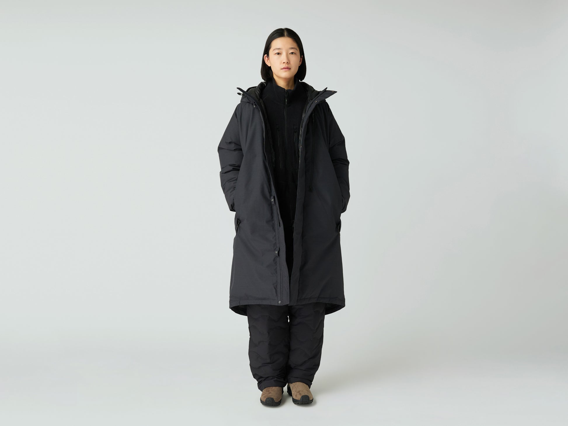 FR 2L Down Coat Black