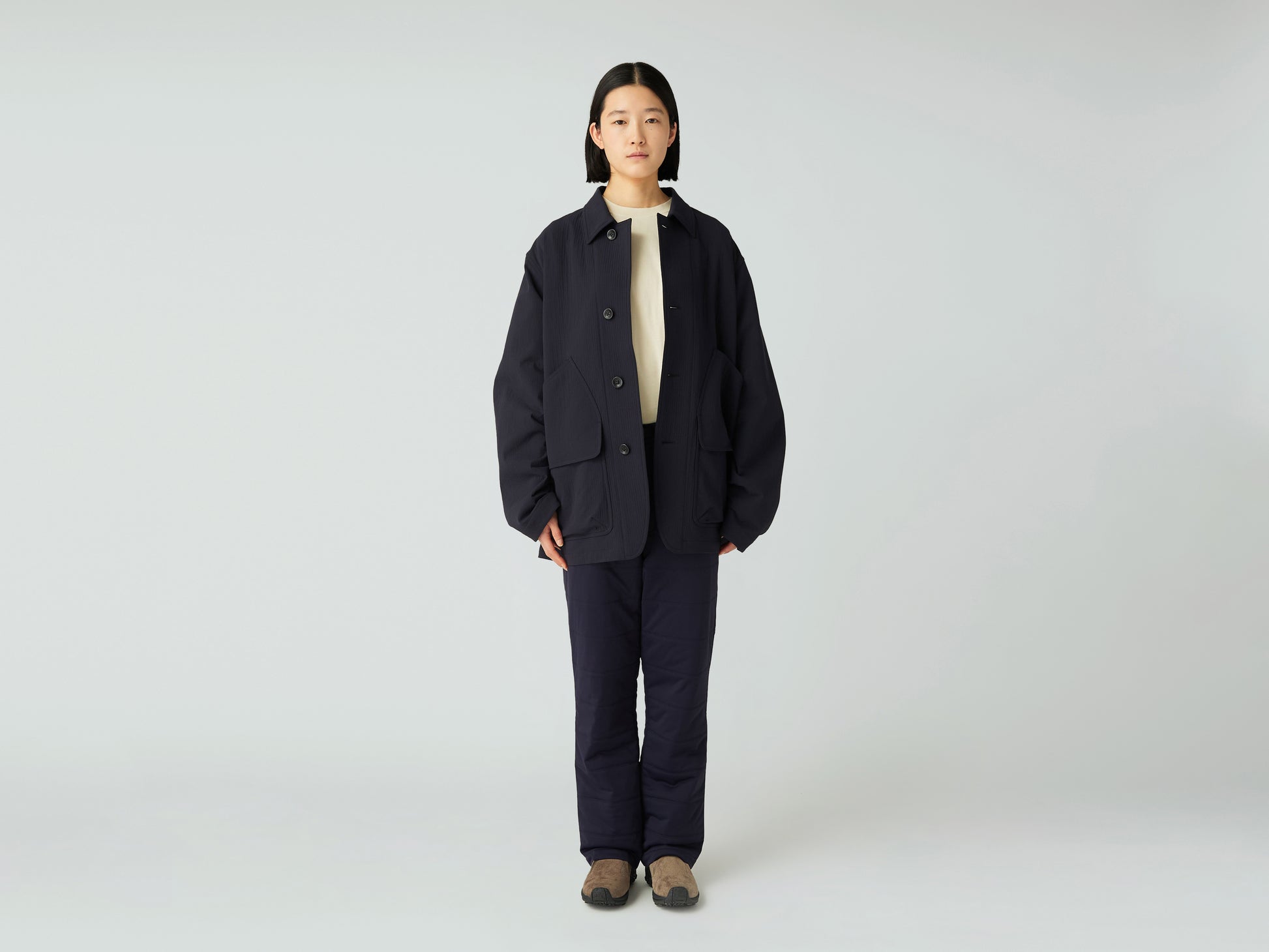 Easy Cloth Jacket Navy