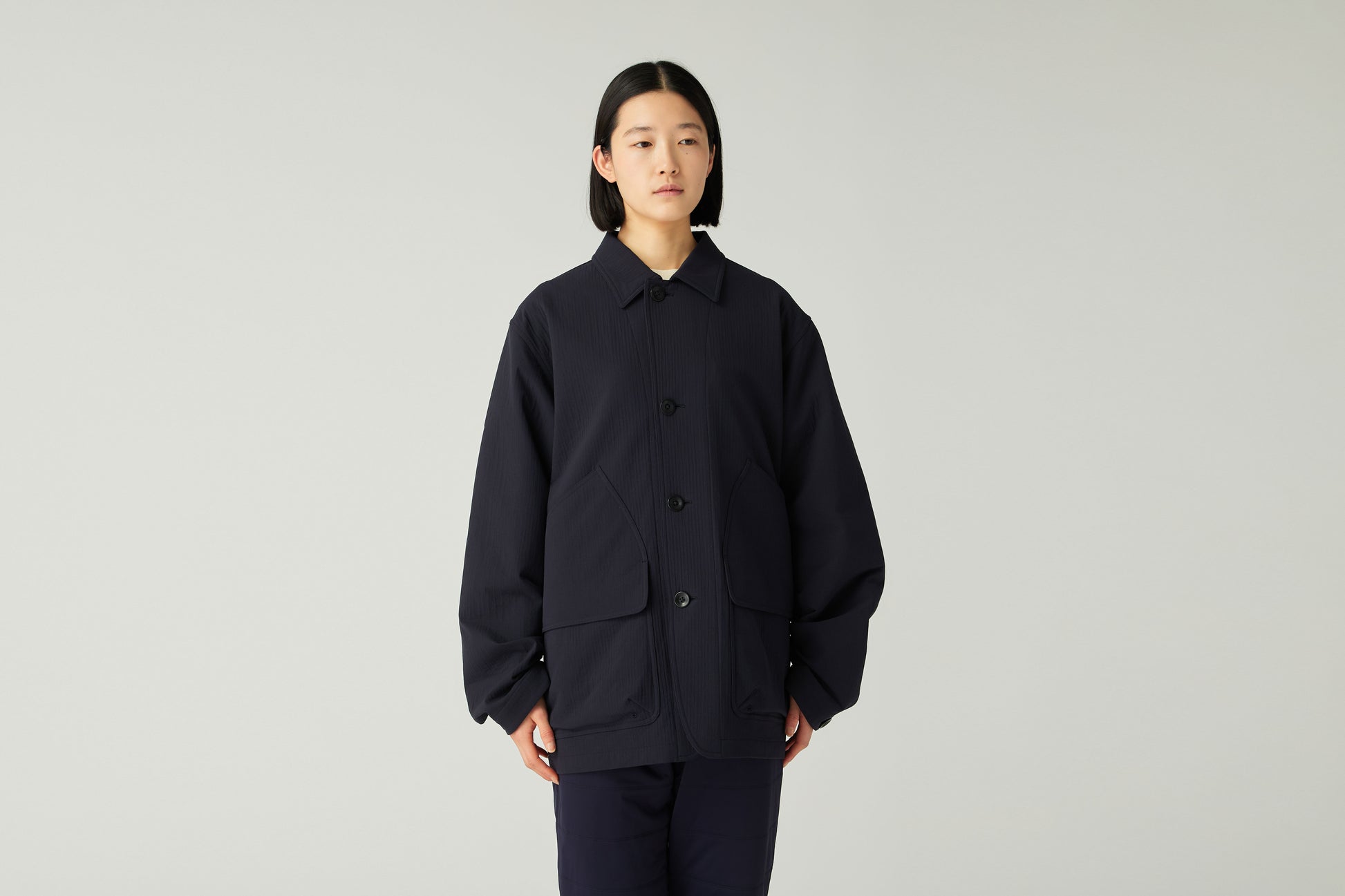 Easy Cloth Jacket Navy