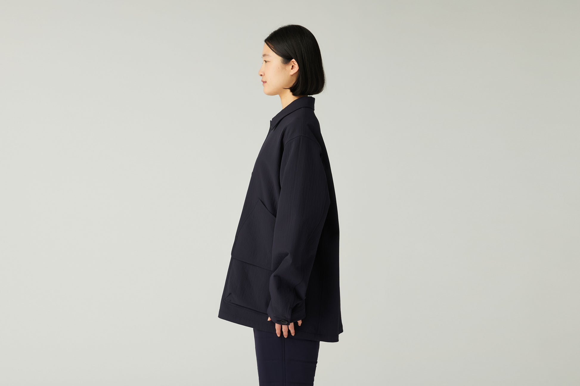 Easy Cloth Jacket Navy