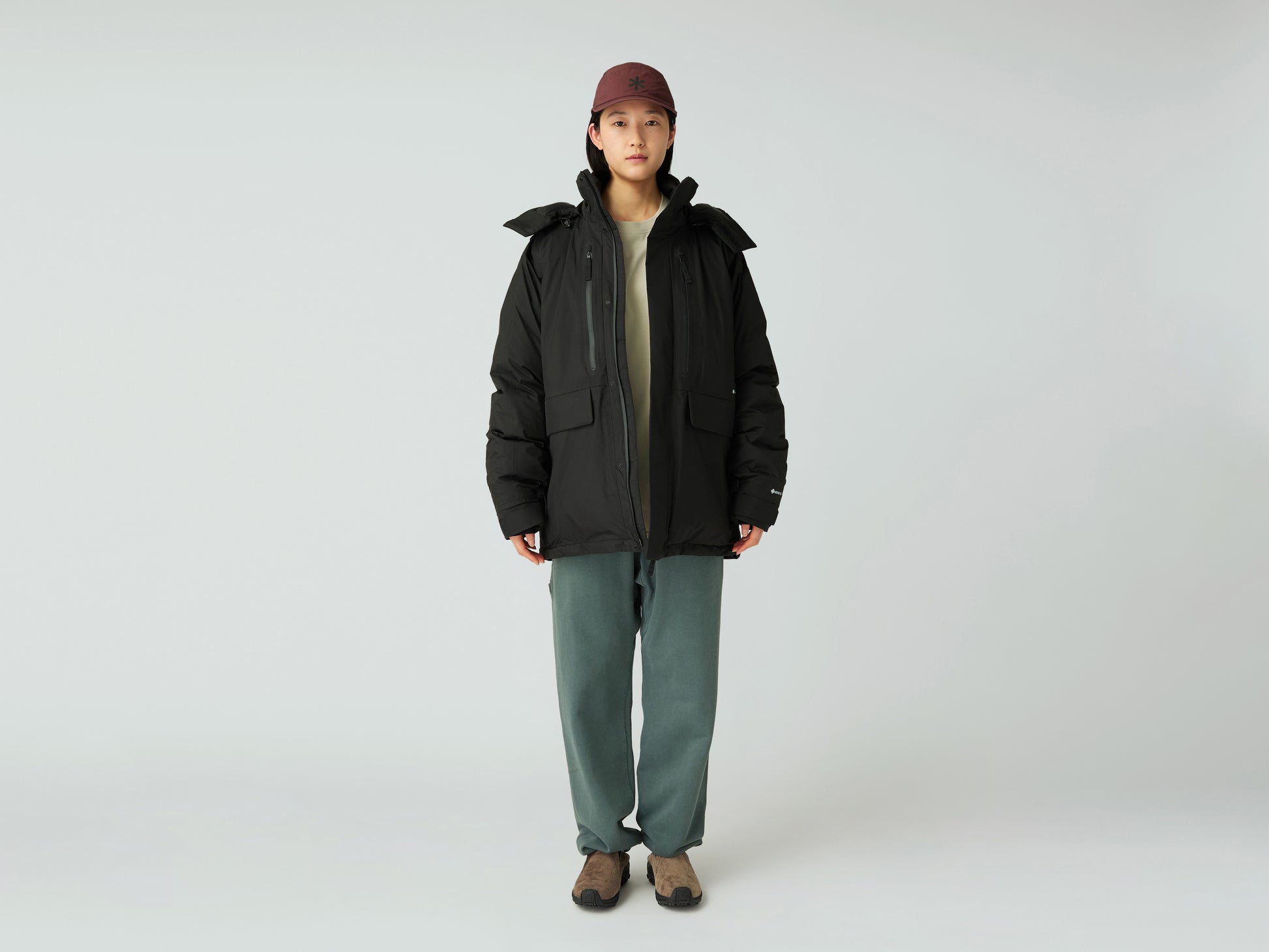 Gore-tex Weatherproof Down Jacket Black