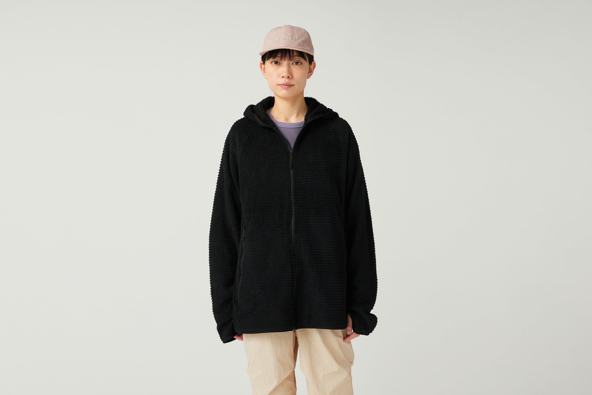 Thermo Control Zip up Parka Black