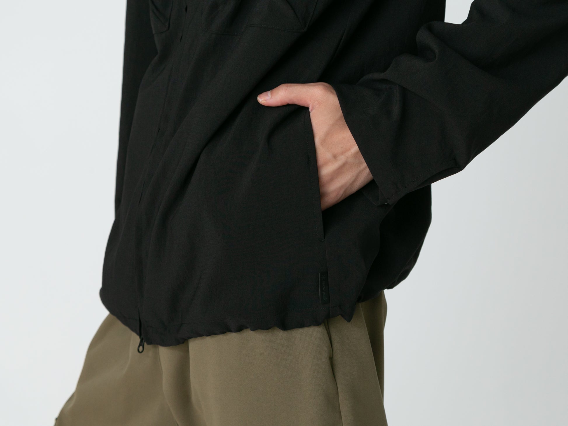 PE Light Poplin Jacket Black